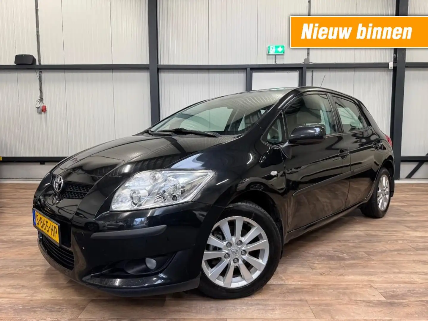 Toyota Auris 1.6-16V Sol Business / CLIMA / CRUISE / 5-DRS / EL Schwarz - 1