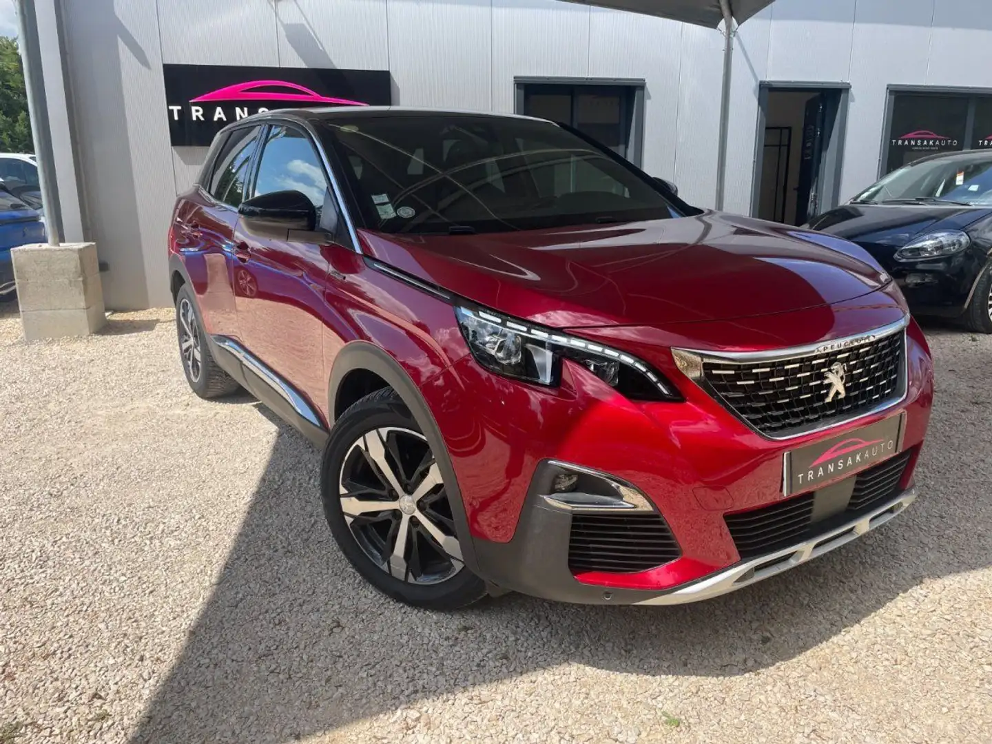 Peugeot 3008 BlueHDi 130ch SS BVM6 GT Line / Grip Control Rouge - 1