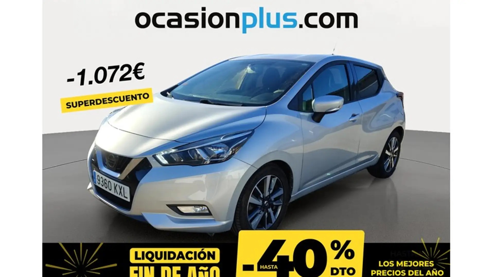 Nissan Micra 1.5dCi S&S Acenta 90 Plateado - 1