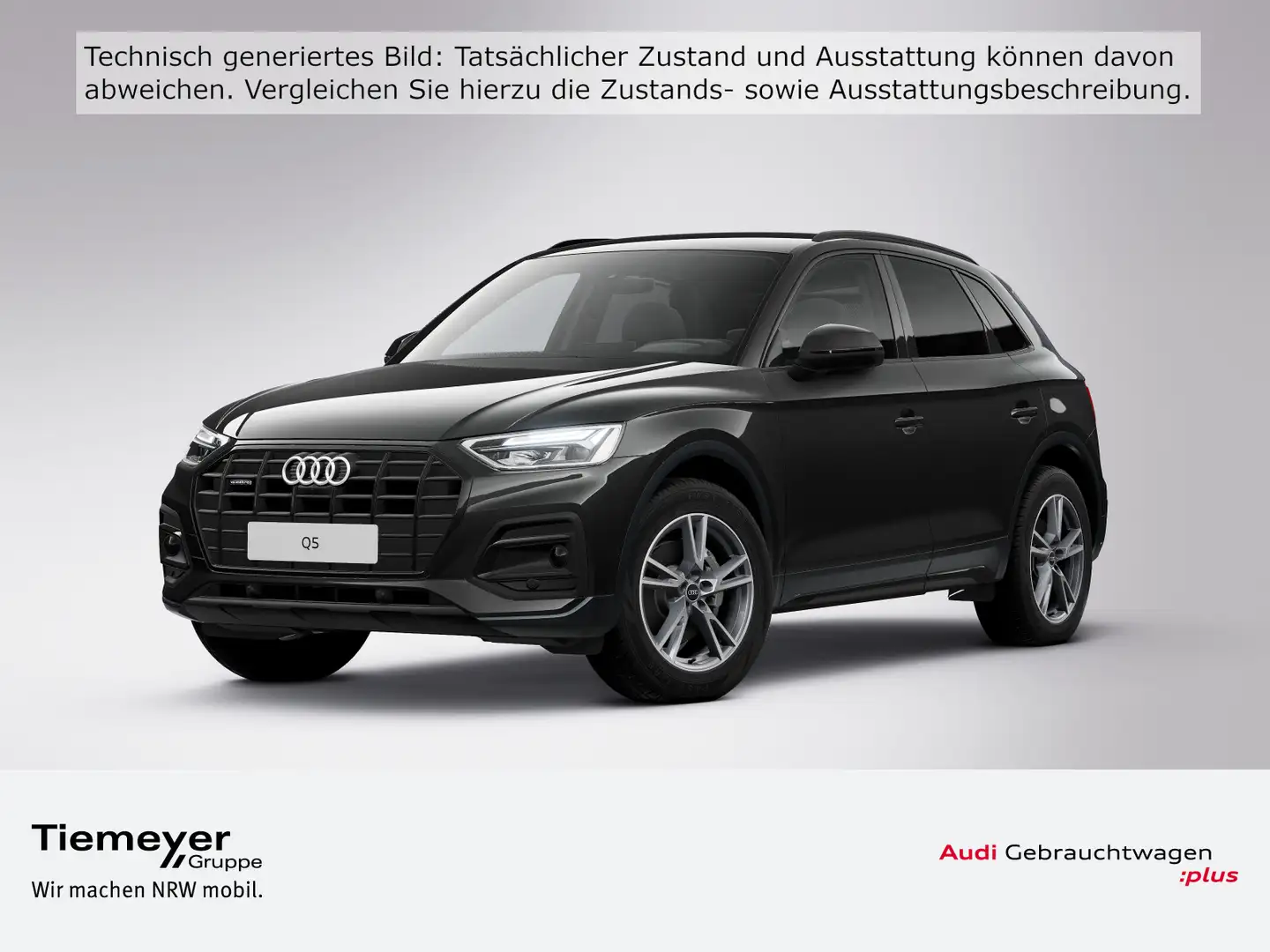 Audi Q5 45 TFSI Q S LINE LM19 VIRTUAL+ OPTIKPKT NAVI+ Schwarz - 1