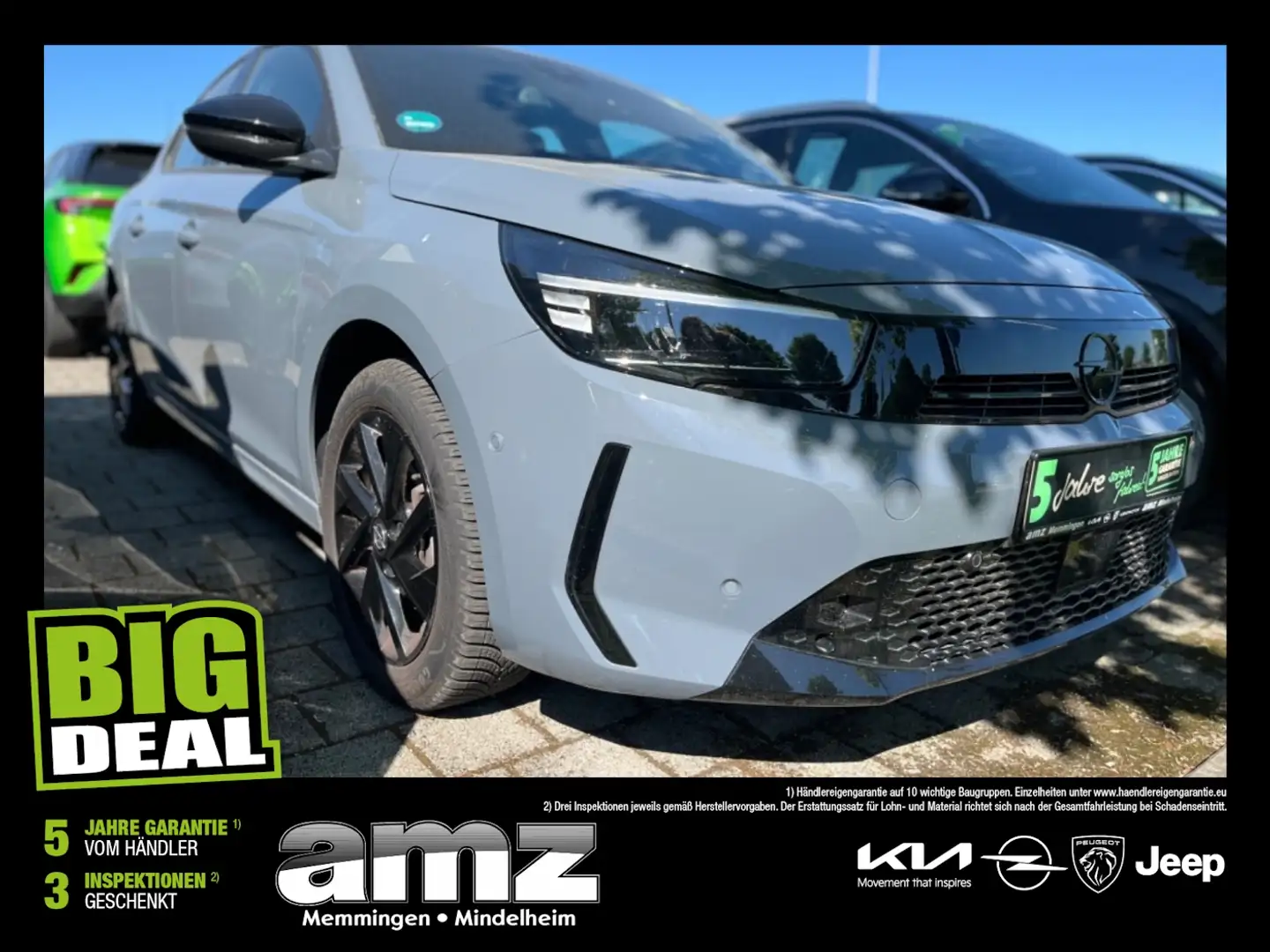 Opel Corsa 1.2 Turbo GS LED*Kamera*CarPlay*Tempomat Grau - 1