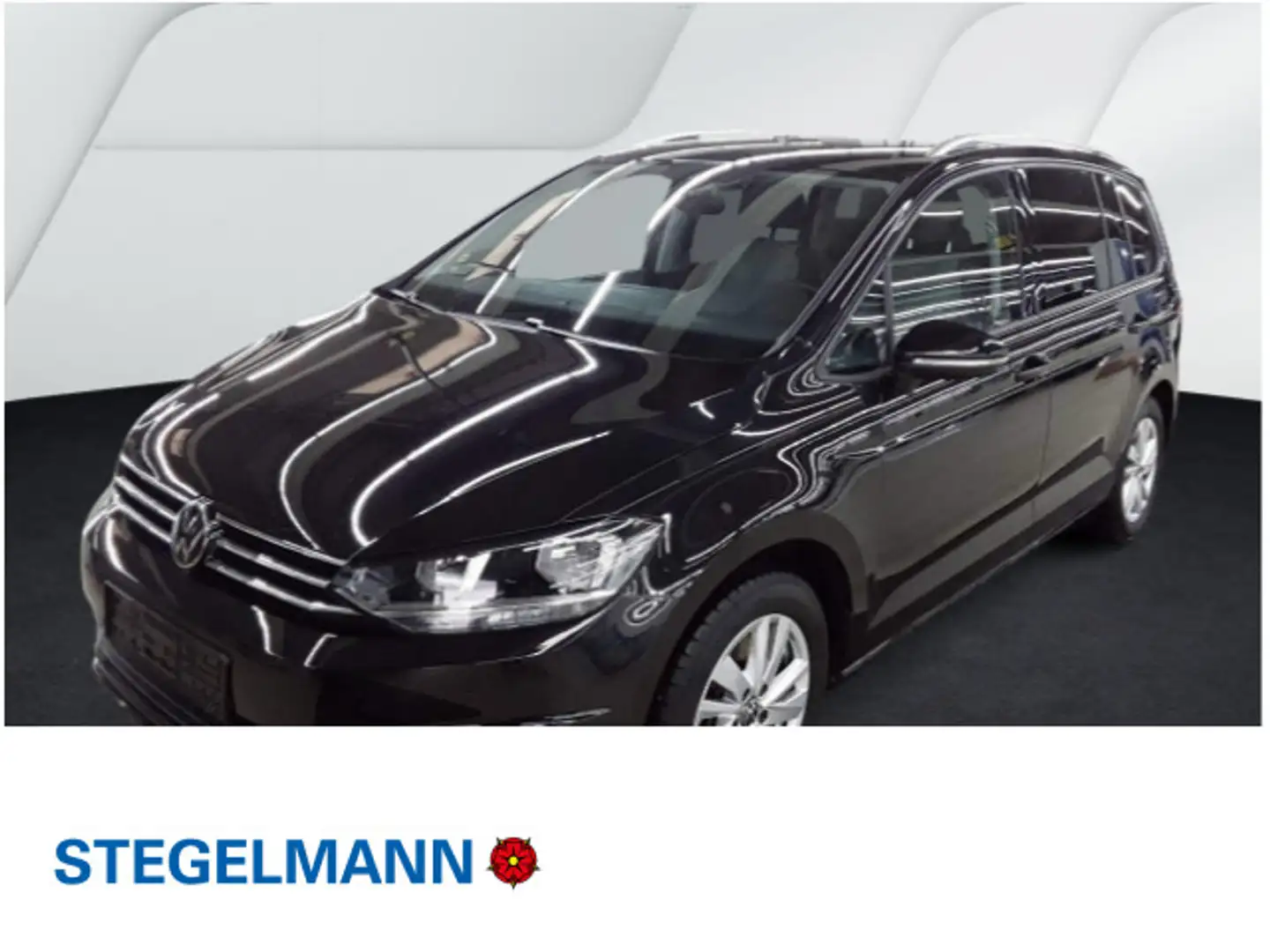 Volkswagen Touran 1.5 TSI DSG Comfortline 7-Sitzer *AHK*Nav Schwarz - 1