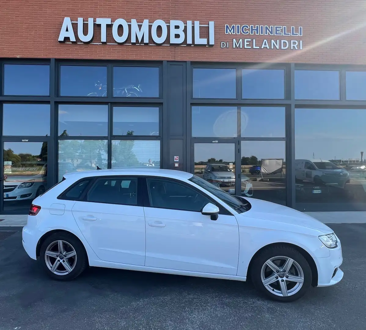Audi A3 A3 Sportback Sportback 30 1.6 tdi 116cv s-tronic Bianco - 1
