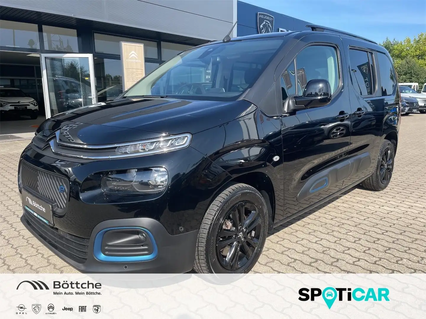 Citroen Berlingo e-Berlingo Shine M 7Sitze/AT/Allw/Navi/Shz/180°Kam Schwarz - 1