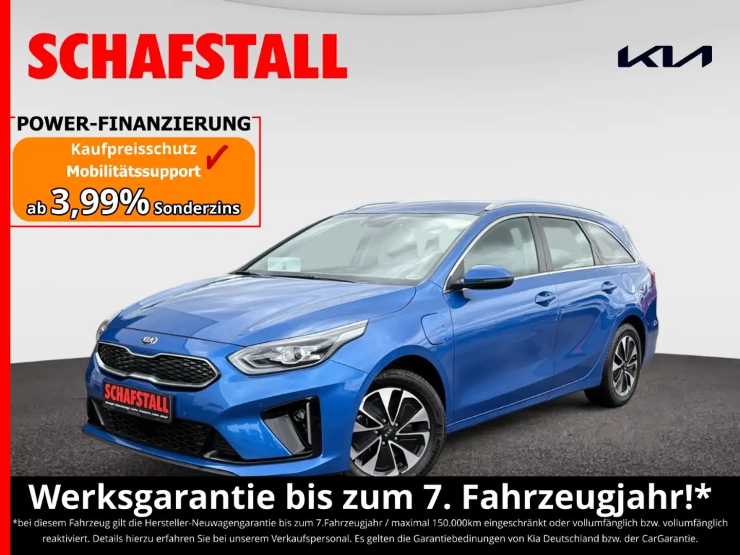 Kia Ceed SW / cee'd SW 1.6 GDI PHEV Spirit Navi Sitz-/Technik-Paket Blau - 1