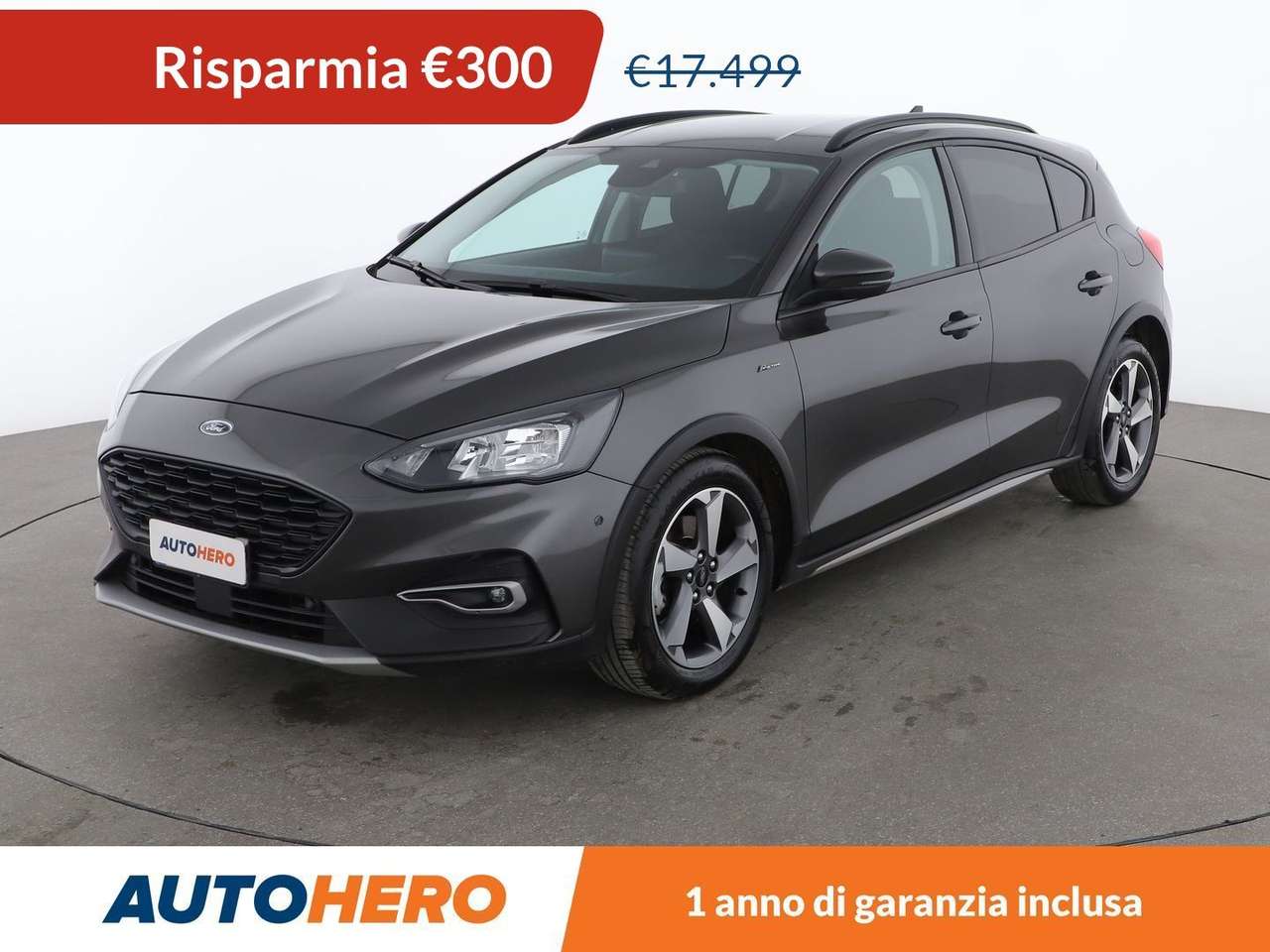 Ford Focus 1.0 EcoBoost Active 125 CV automatico