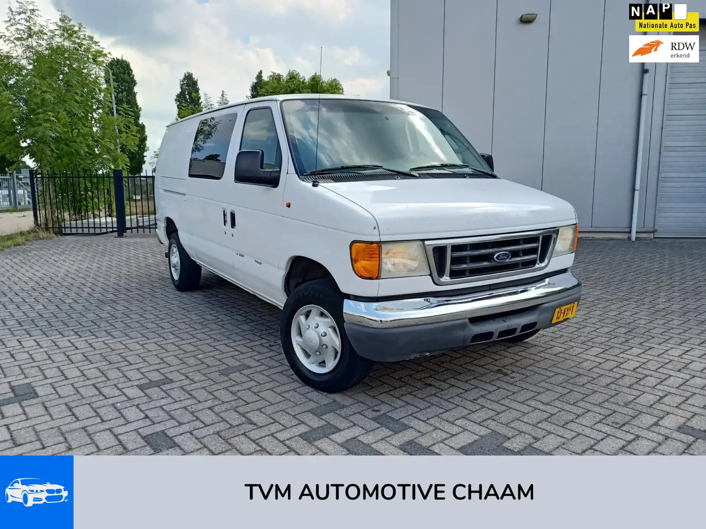 Ford E 250 GRIJS KENTEKEN YOUNGTIMER LPG G3 Beyaz - 1