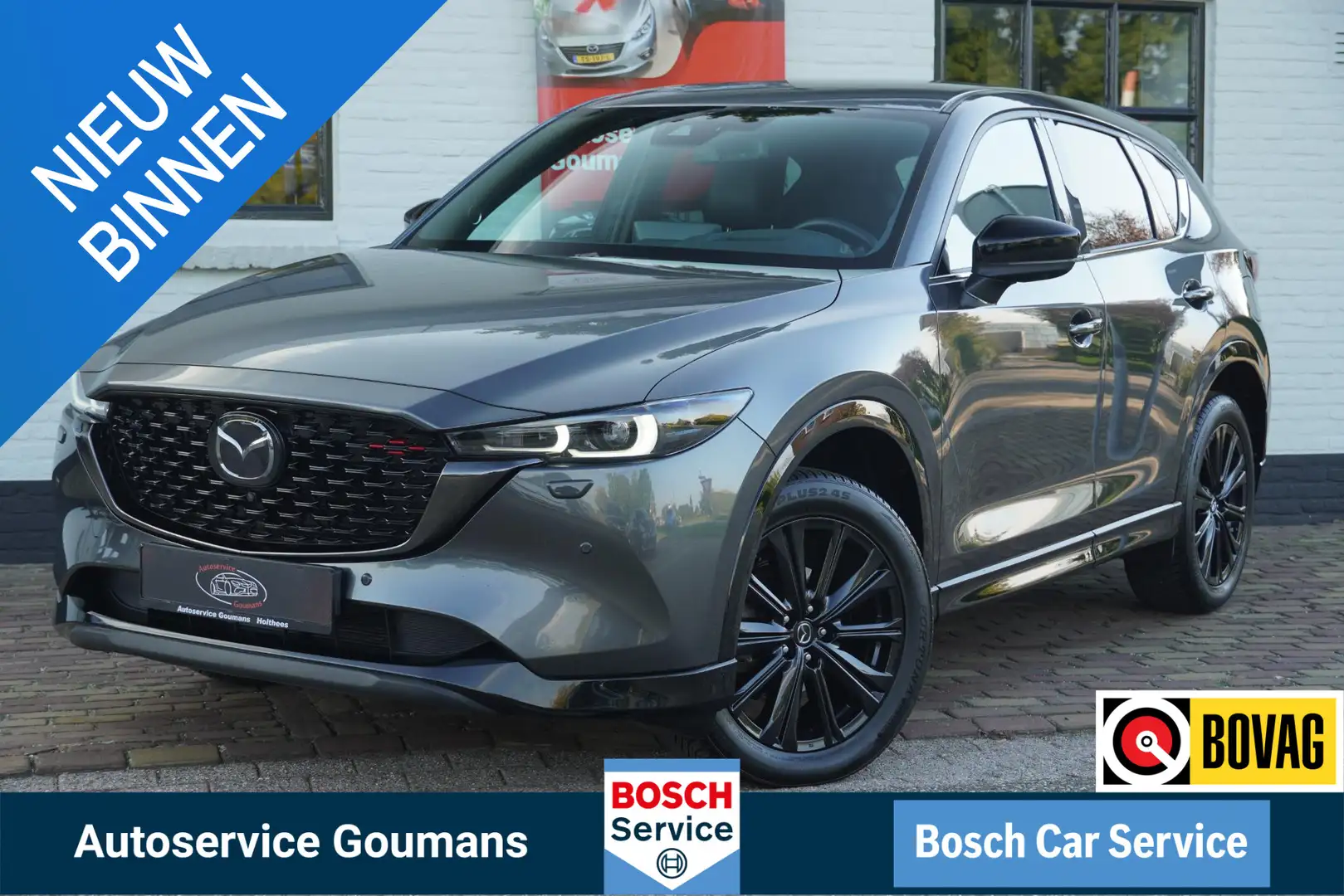 Mazda CX-5 2.0 e-SkyActiv-G M Hybrid 165 Homura Gris - 1