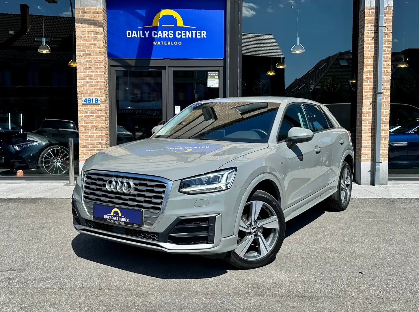 Audi Q2 30 TFSI S line I Navi I Cuir I Carplay I Led Grijs - 1