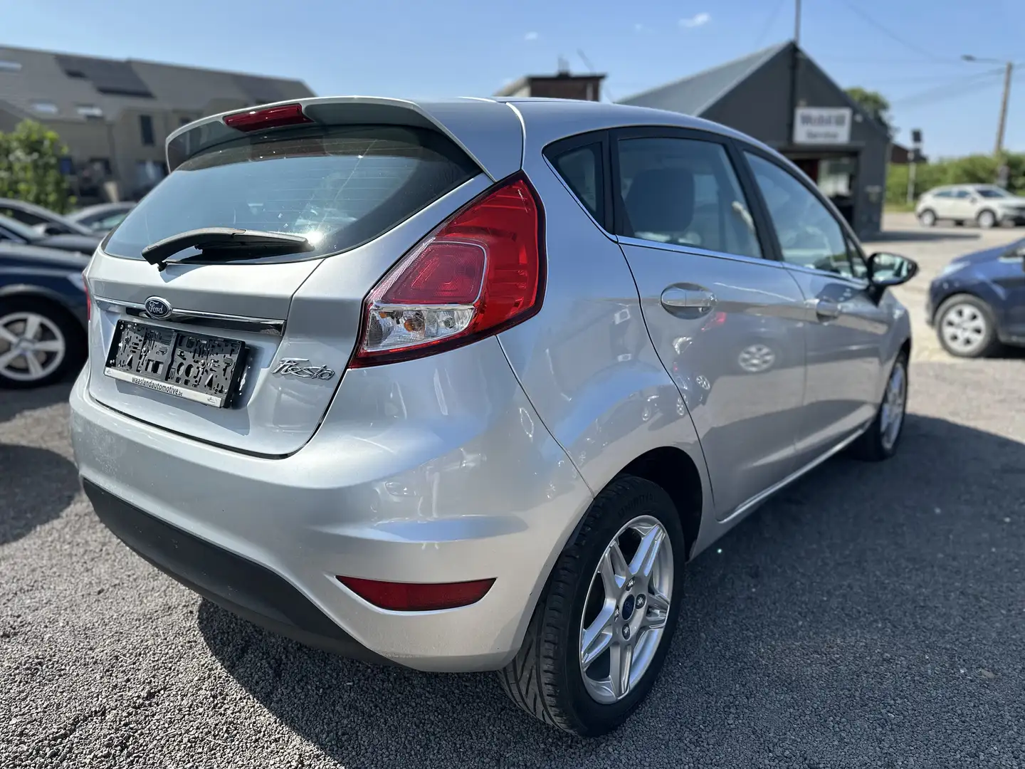 Ford Fiesta 1.5 TDCi Titanium LED CARNET OK Argent - 2