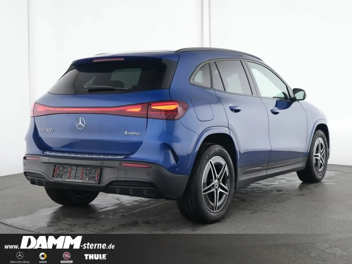Mercedes-Benz EQA 300 EQA 300 4M AMG/AHK/MEMORY/FAP/NIGHT/+WR +60M GA Blau - 2