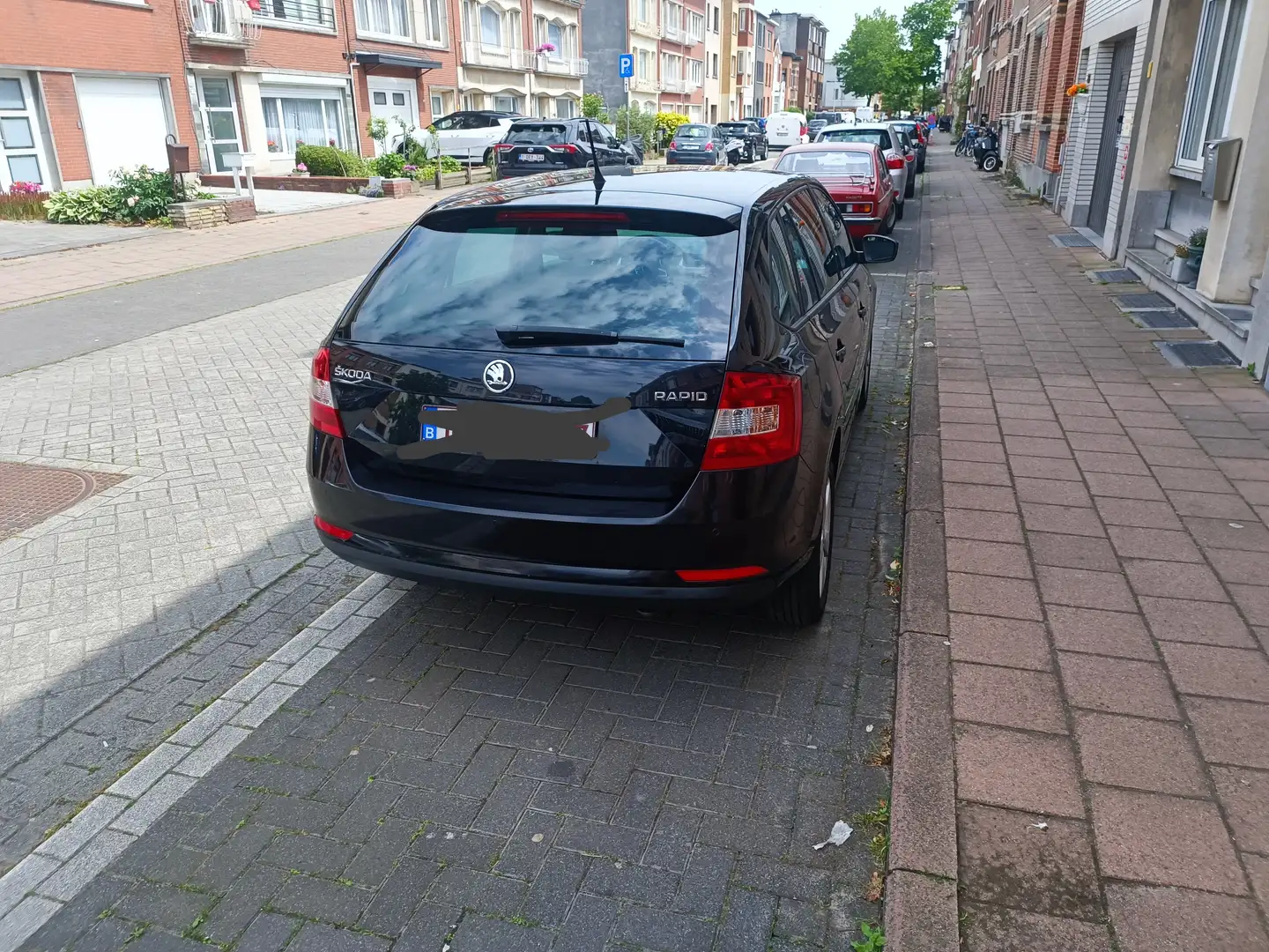 Skoda Rapid/Spaceback Rapid 1.6 TDI Elegance Zwart - 2