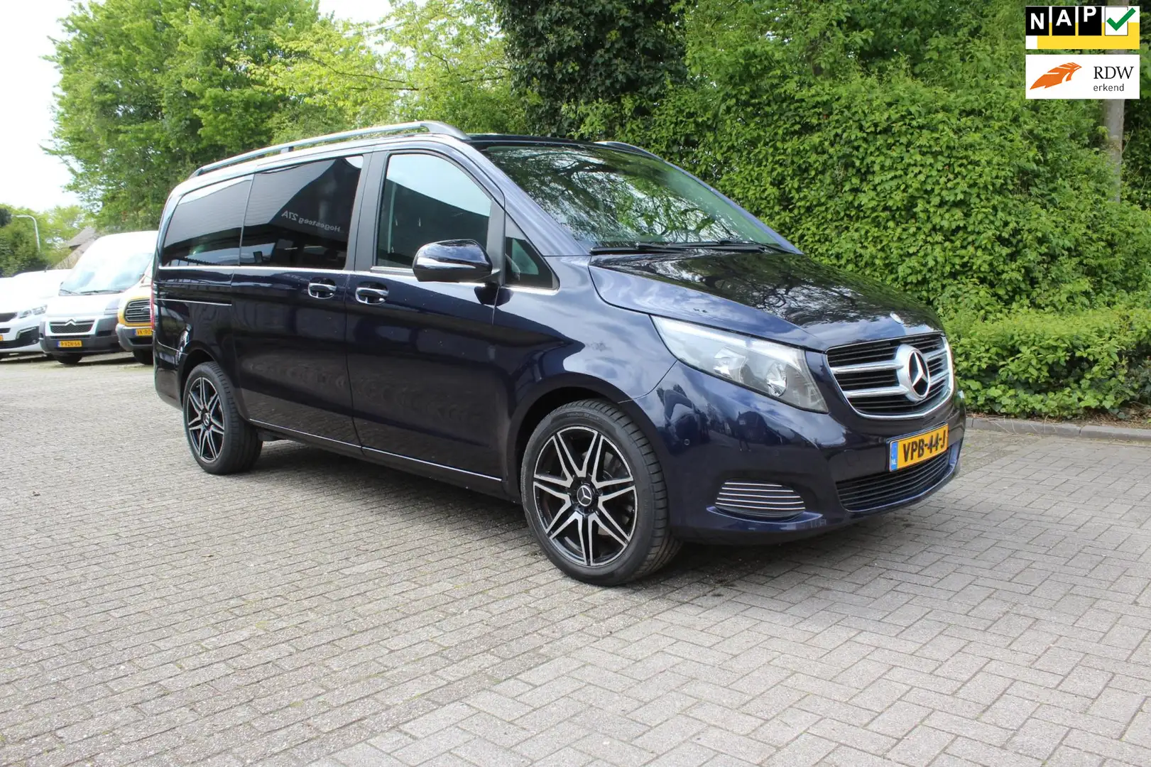 Mercedes-Benz V 220 220d Lang DC Avantgarde Recent. Nog. Alles gedaan. Blauw - 1