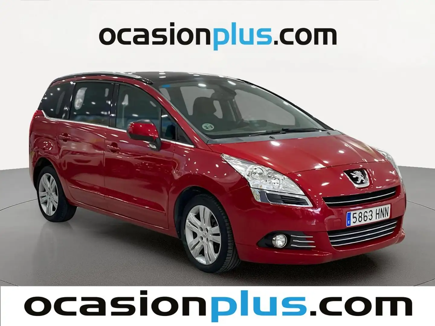 Peugeot 5008 1.6HDI FAP Allure 115 Rojo - 2