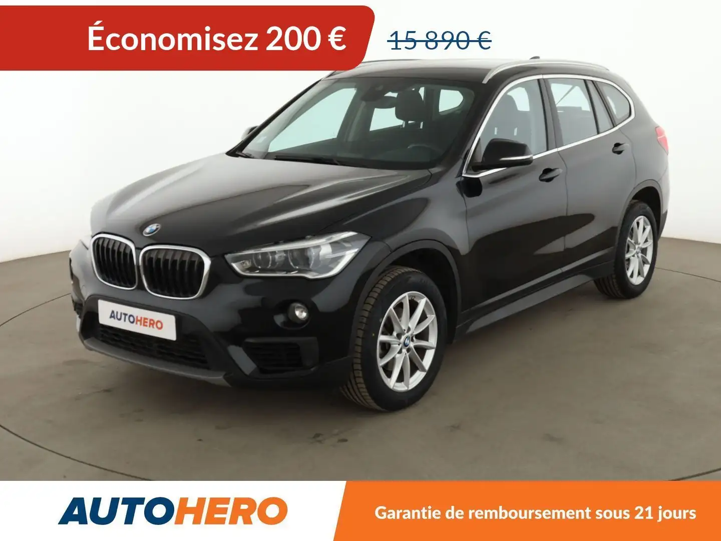 BMW X1 sDrive16d Lounge Noir - 1