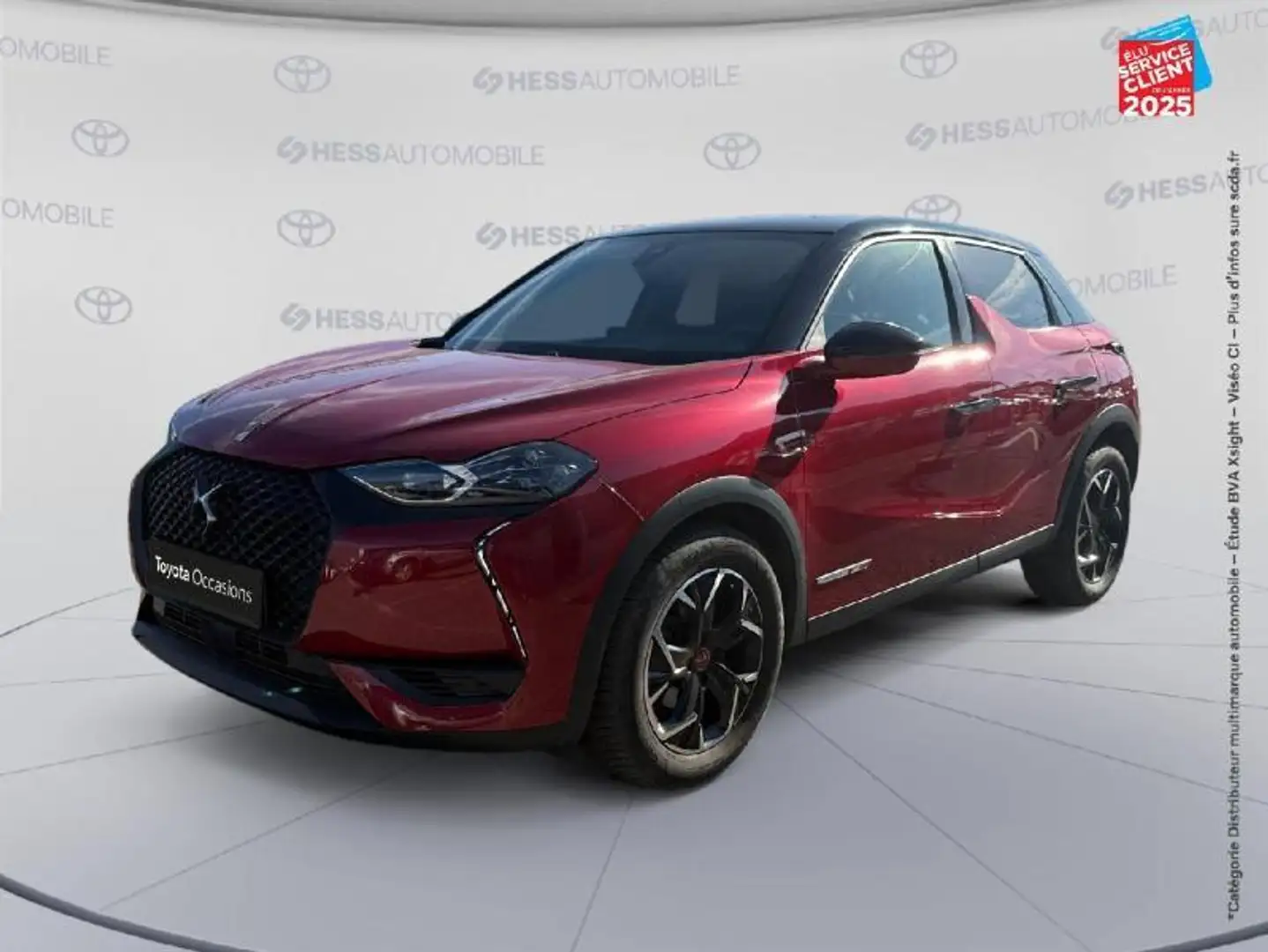 DS Automobiles DS 3 Crossback PureTech 100ch Performance Line Rouge - 1