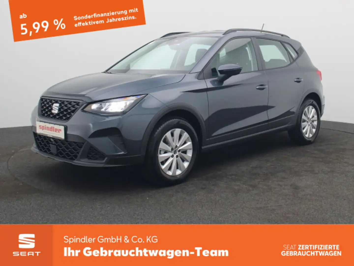 SEAT Arona Style 1.0 TSI DSG / LED, SHZ, DAB+ Gris - 1