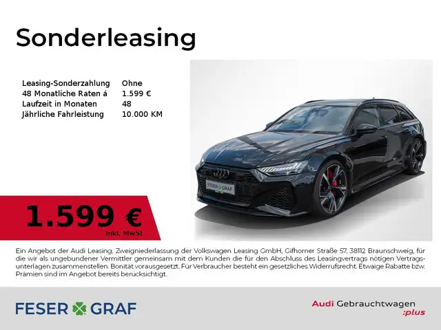 Audi RS6 Avant Dyn+/Keramik/Vmax305/HuD/Kameras/SpAgA/B&O/P