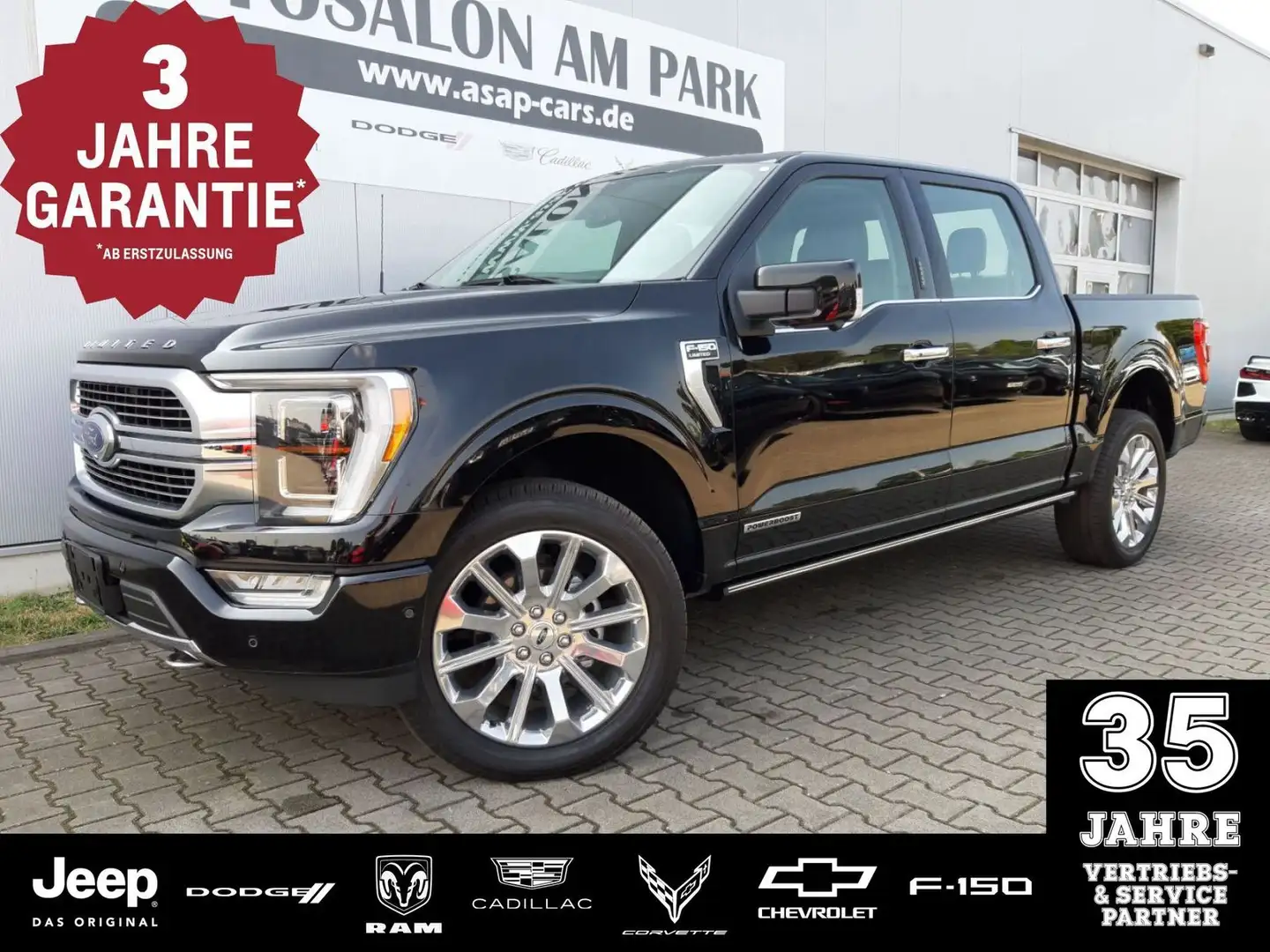Ford F 150 Limited 3.5 V6 Hybrid/36 Monate Garantie Černá - 1