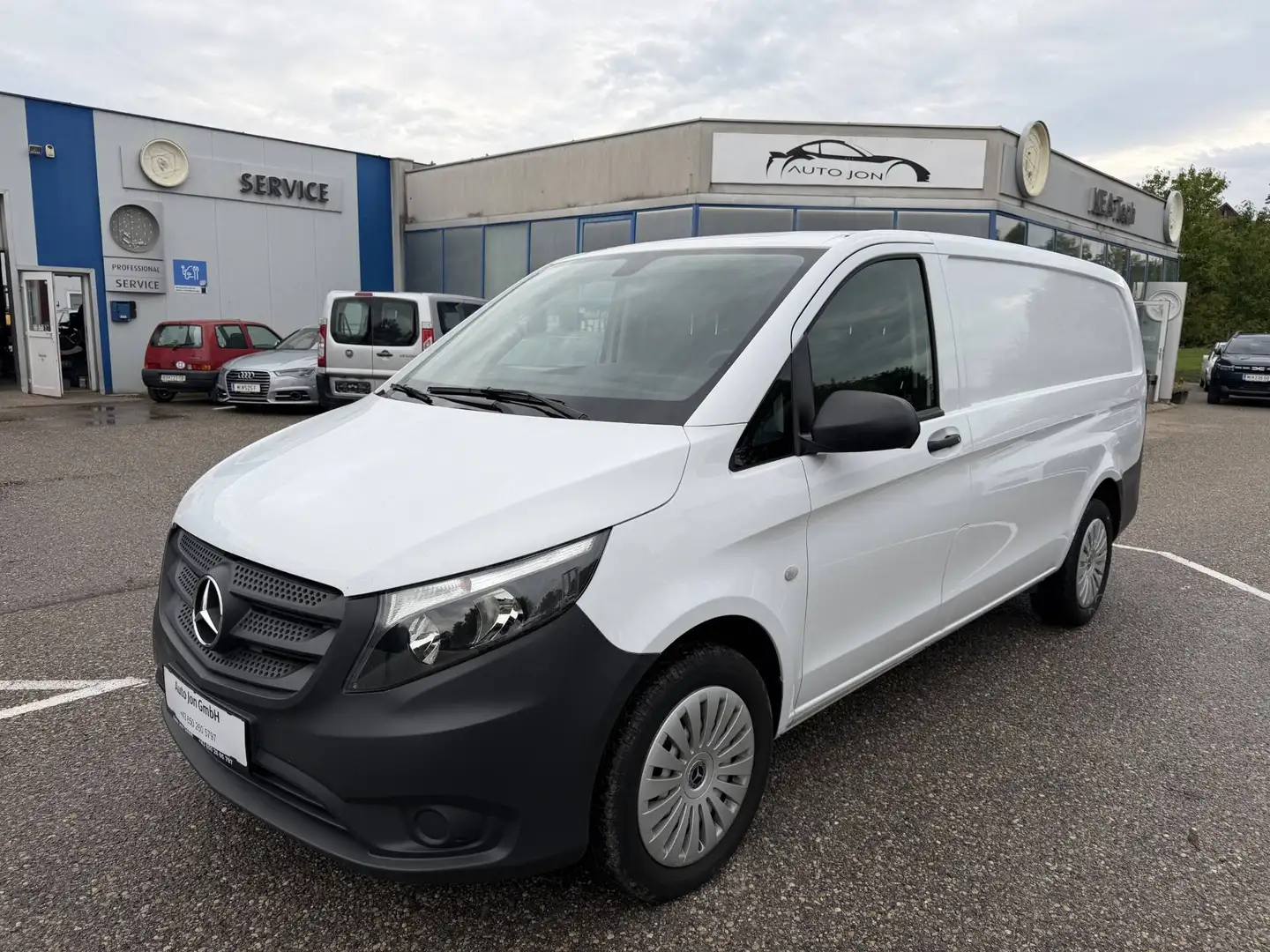 Mercedes-Benz Vito 114 CDI 4x4 lang*Allrad*Automatik*MwSt.* Weiß - 1