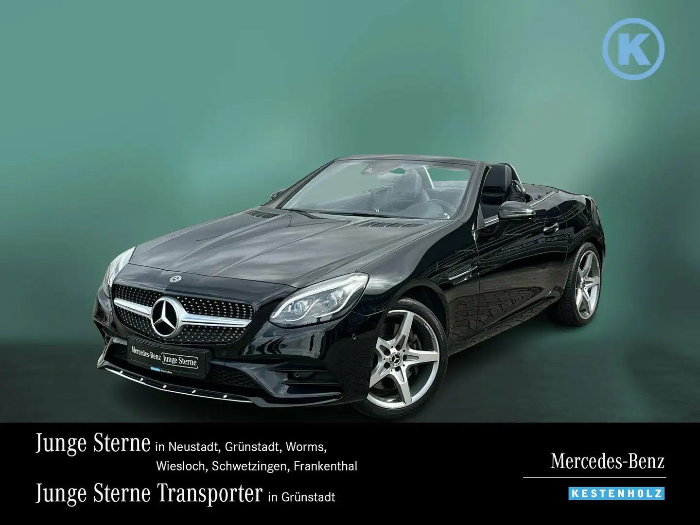 Mercedes-Benz SLC 180 SLC 180 AMG+LED-ILS+LEDER+AIRSCARF+PDC+TOTWINKEL Černá - 1