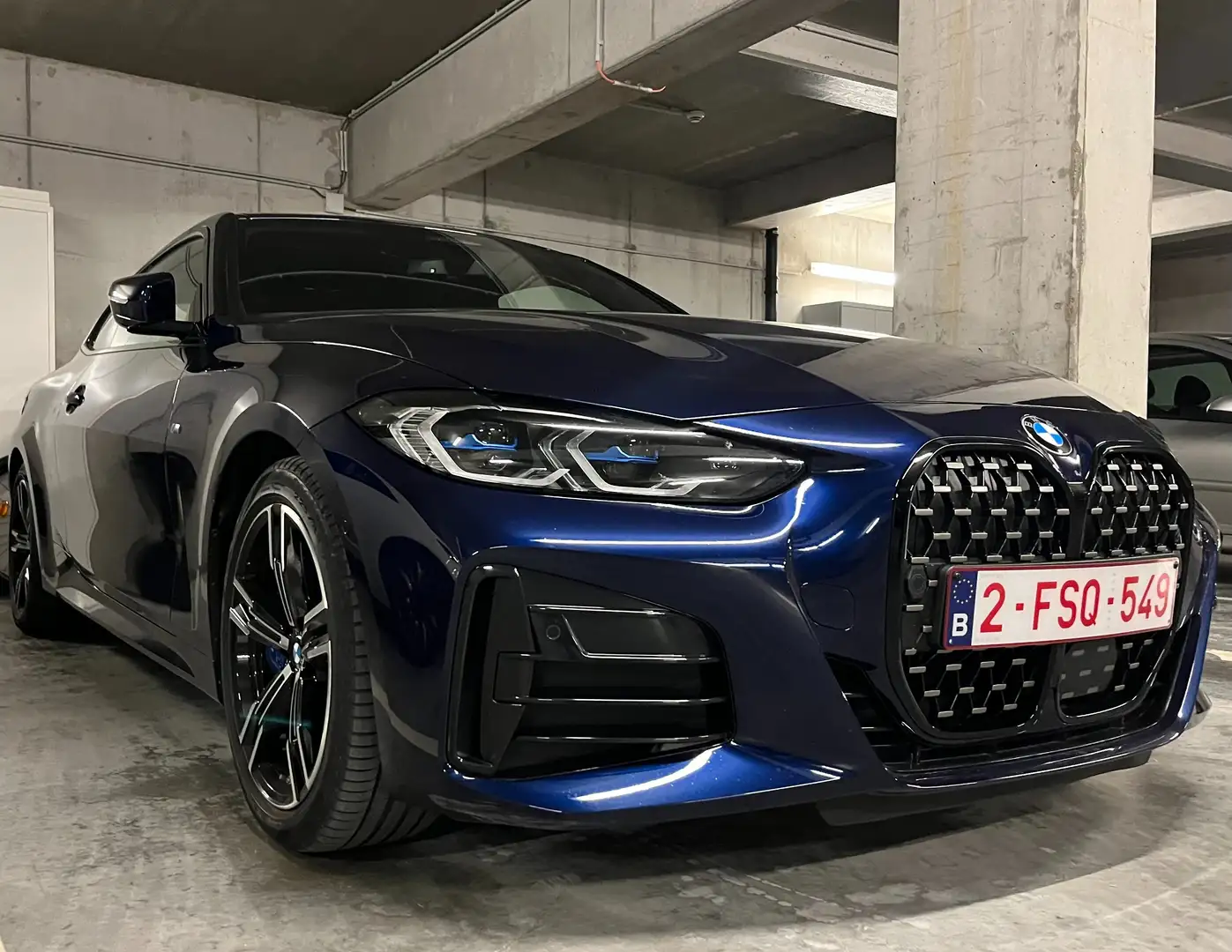 BMW 440 Coupé M440iAS MHEV Bleu - 1