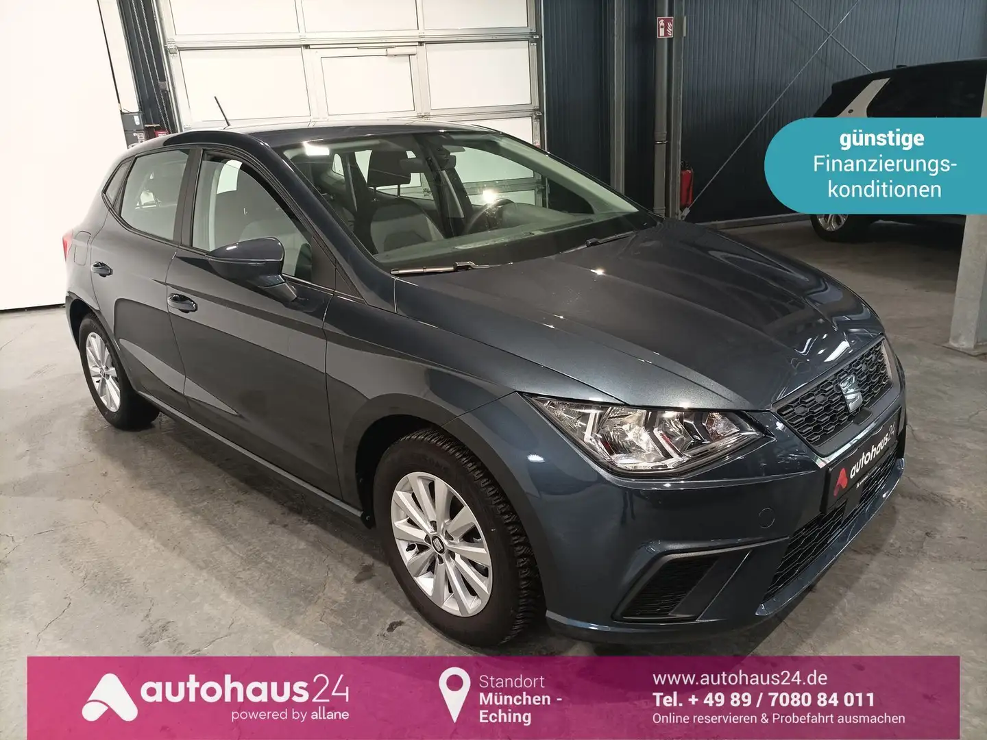 SEAT Ibiza 1.0 TSI Style ParkPilot|Sitzheiz.|Klima Gris - 1