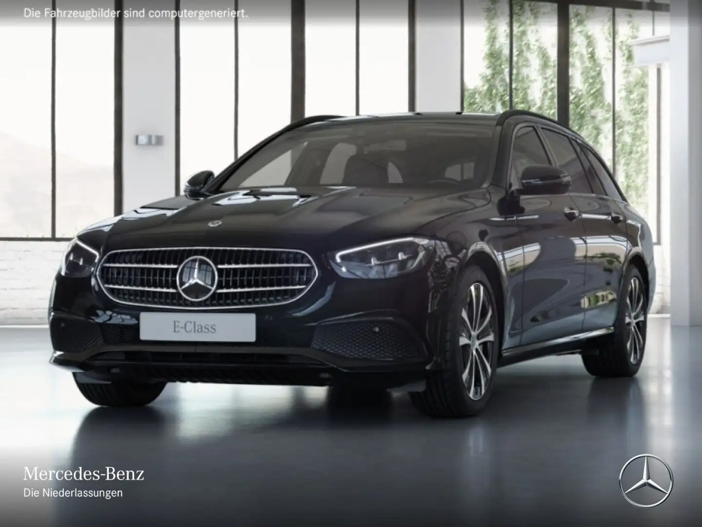 Mercedes-Benz E 300 de T AVANTG+NIGHT+LED+FAHRASS+KAMERA+KEYLESS Zwart - 2