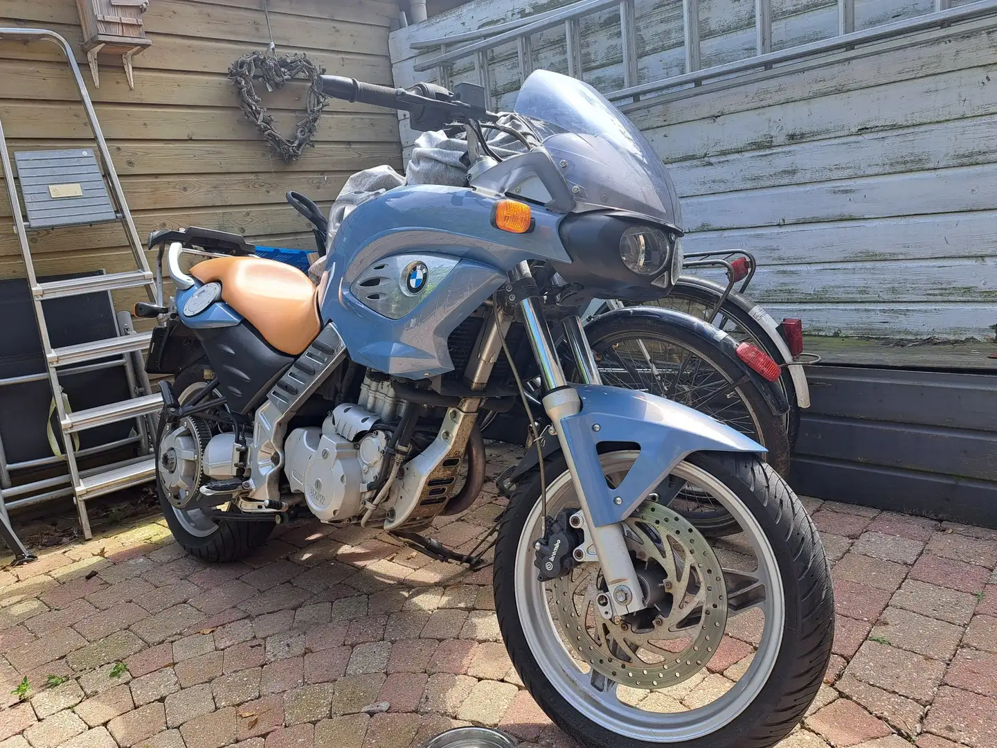 BMW F 650 CS Bleu - 1