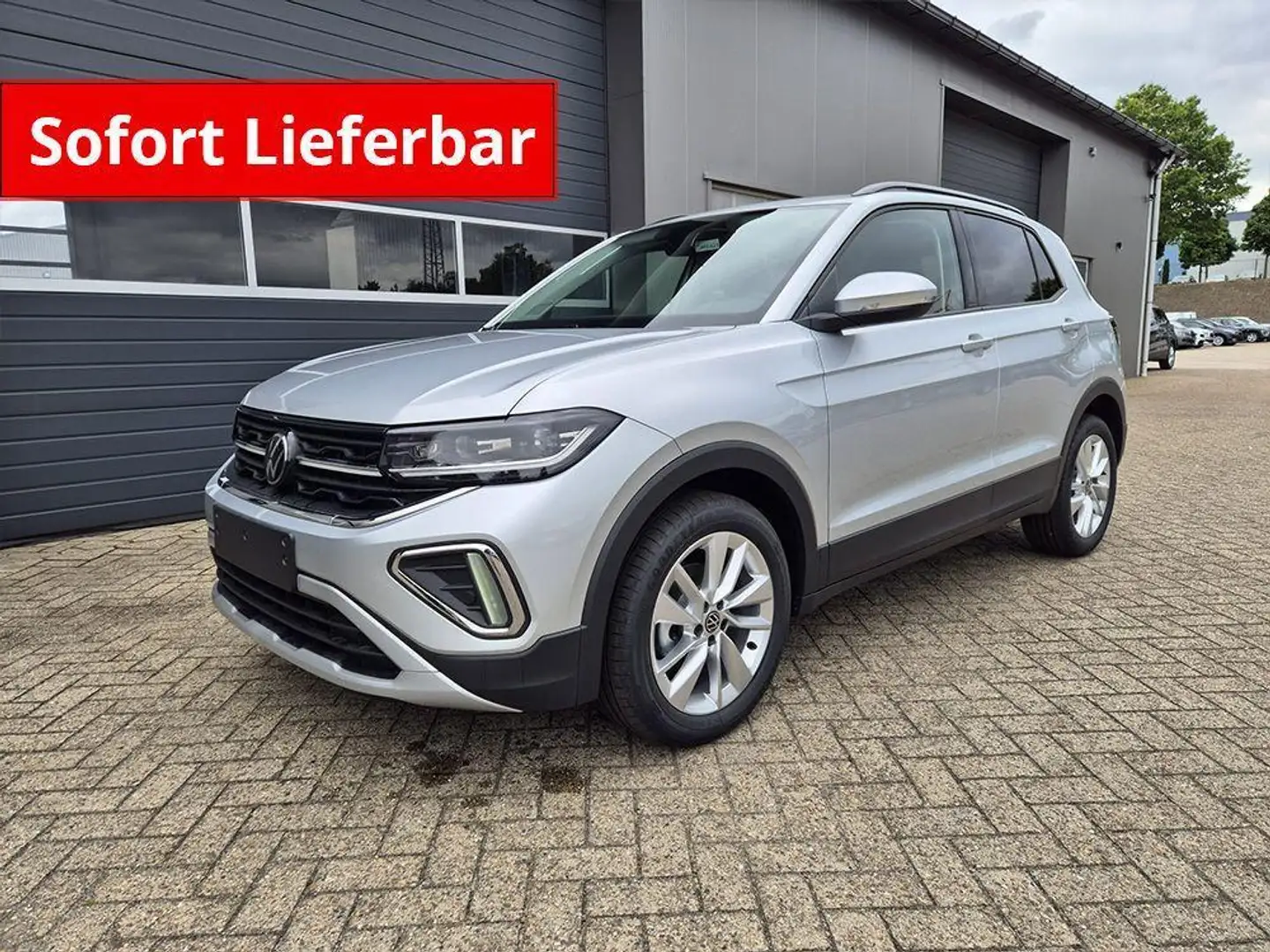 Volkswagen T-Cross 1.0 TSI 116PS DSG Life LED-Matrix-Scheinwerfer ... Silber - 1