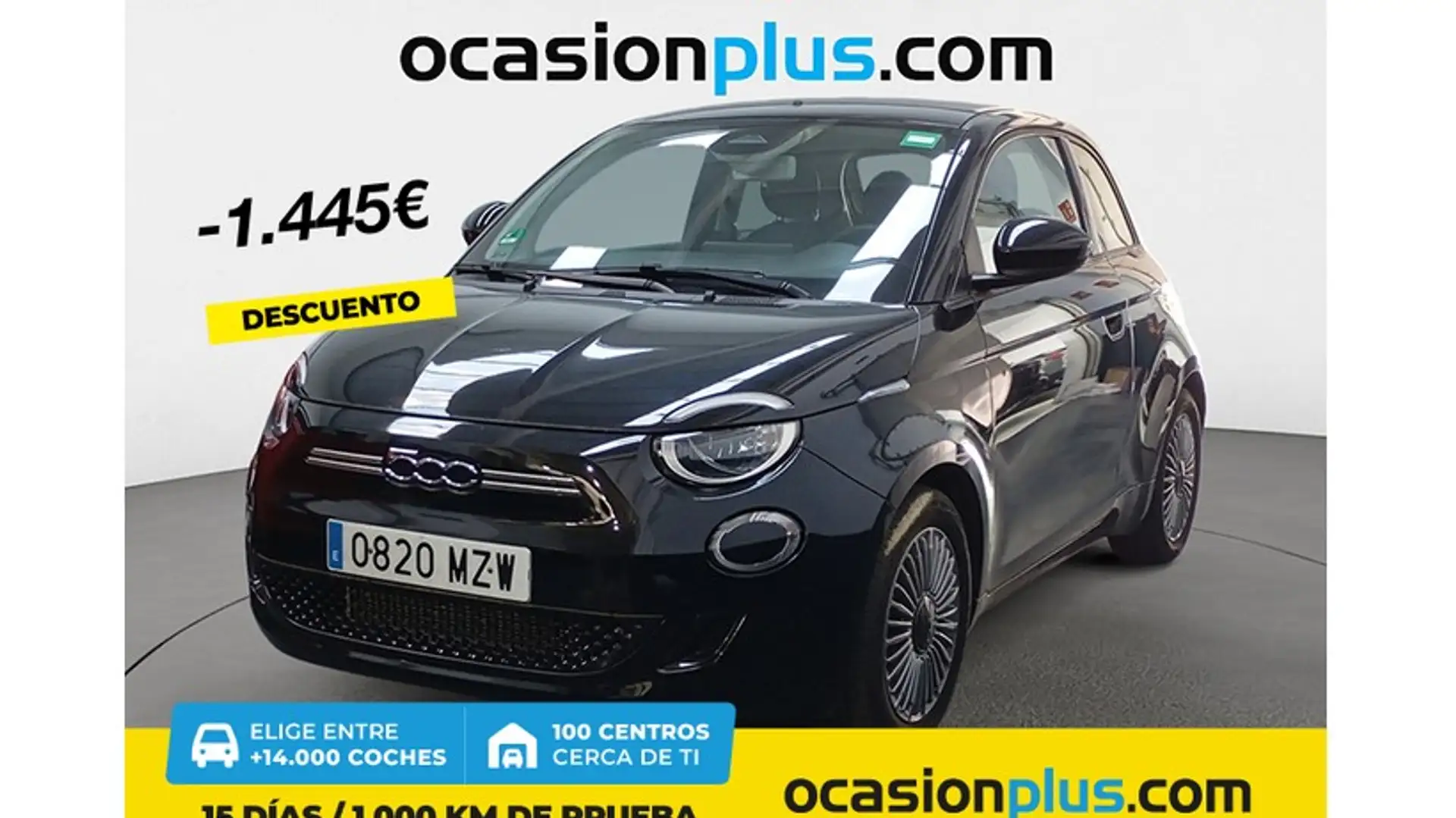 Fiat 500e 70Kw Icon Negro - 1