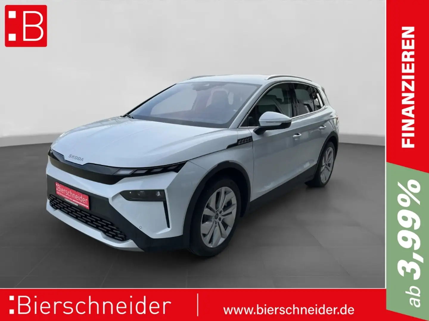 Skoda Elroq 85 ADVANCED NAVI WÄRMEPUMPE HEAD-UP MATRIX Weiß - 1
