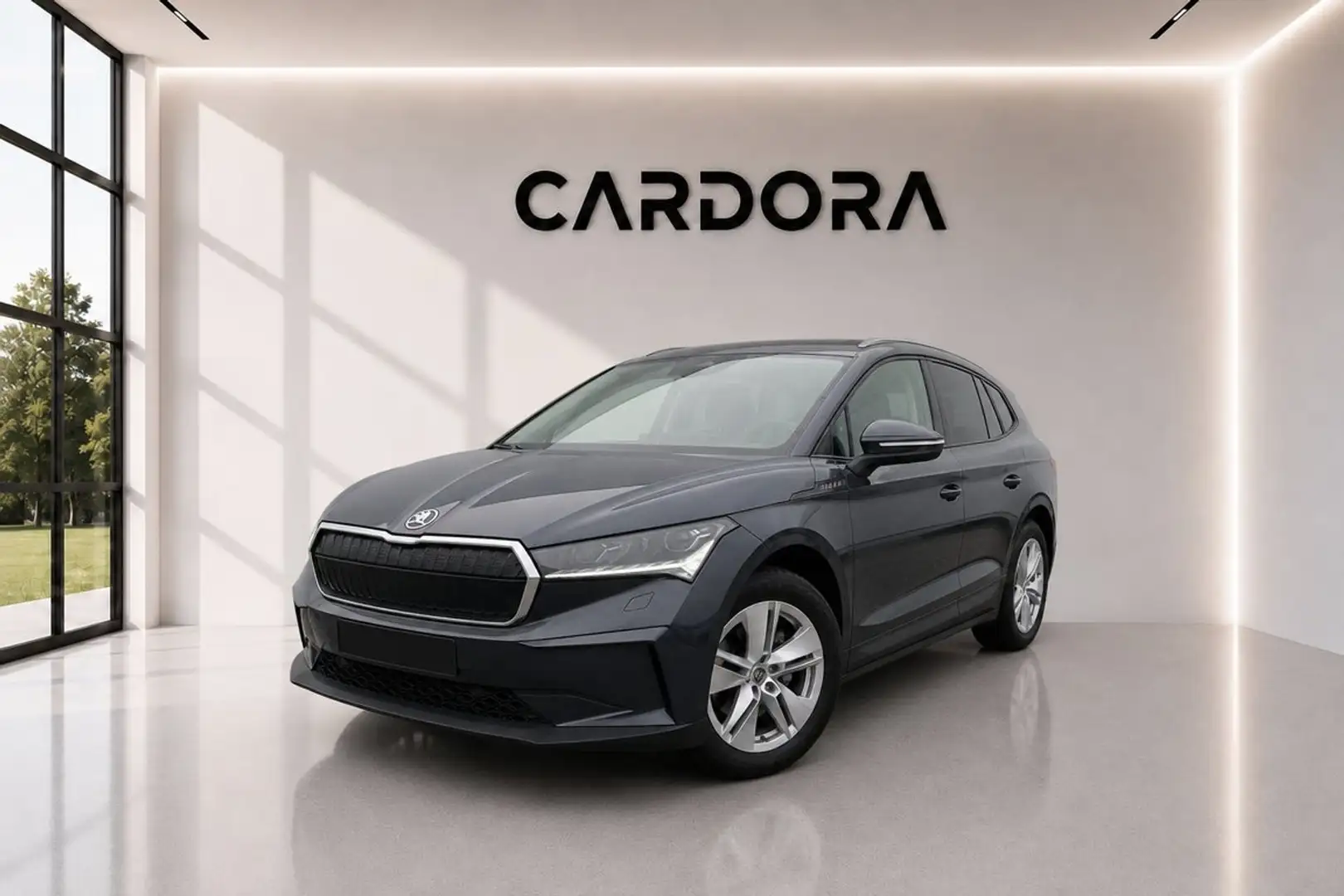 Skoda Enyaq iV 60 Loft 62kWh *Wärmepumpe*MATRIX*NAVI*ACC*KAME Schwarz - 1