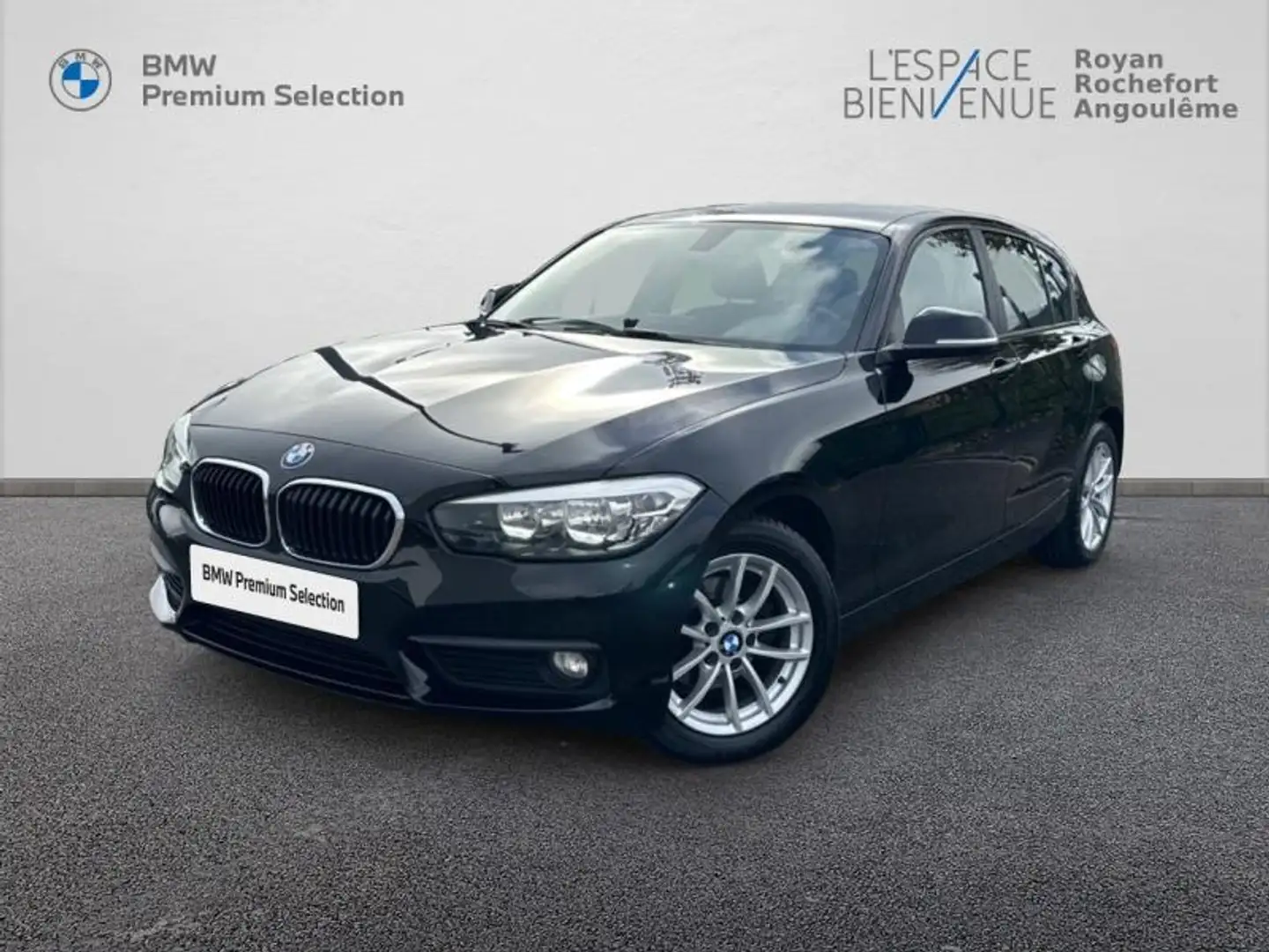 BMW 114 114d 95ch Lounge 5p Noir - 1