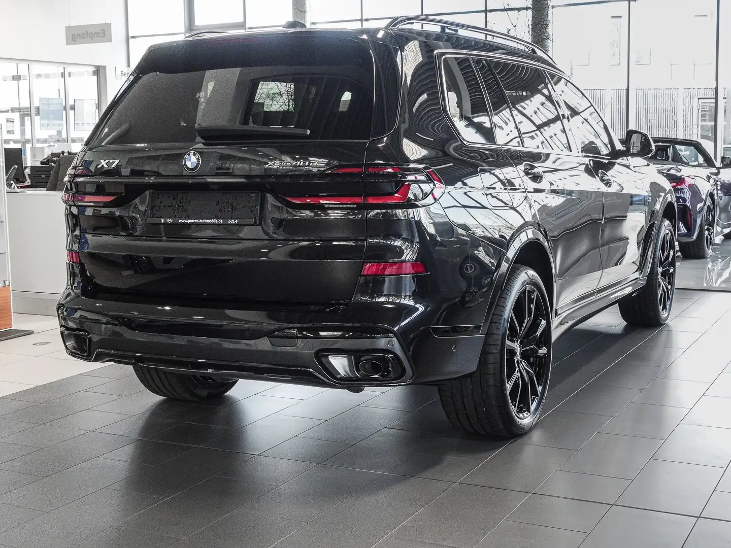 BMW X7 xDrive40d M-SportPRO,AHK,SkyLoun,DAPROF,PAProf, Schwarz - 2