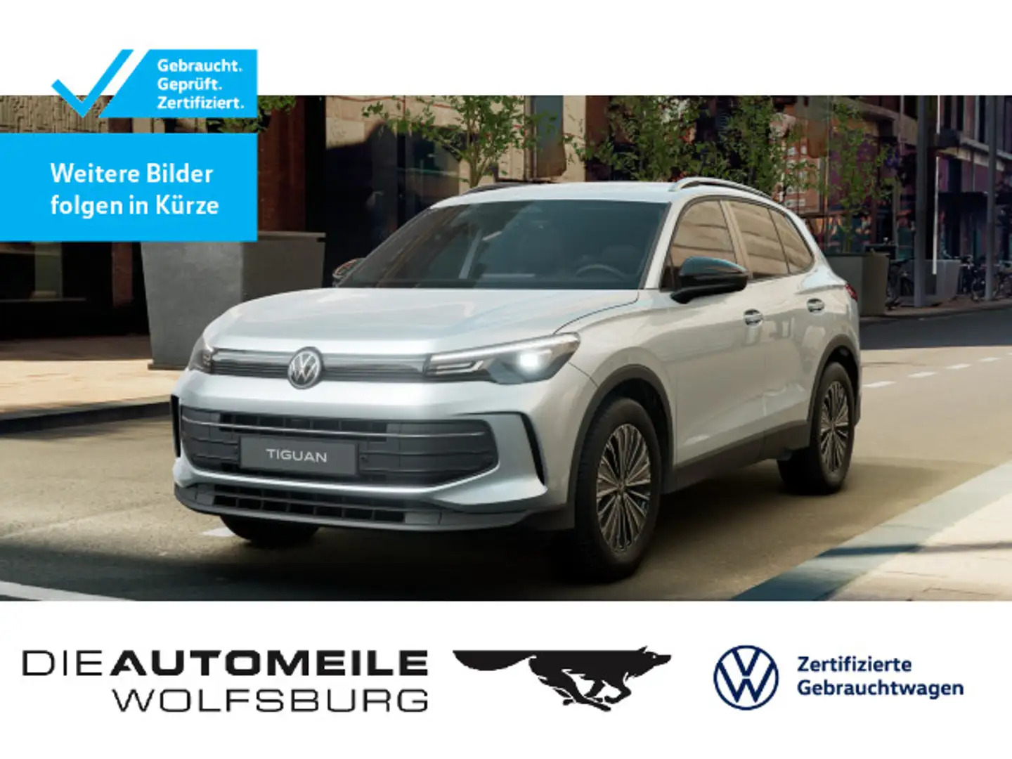 Volkswagen Tiguan 2.0 TDI SCR DSG GOAL Silber - 1