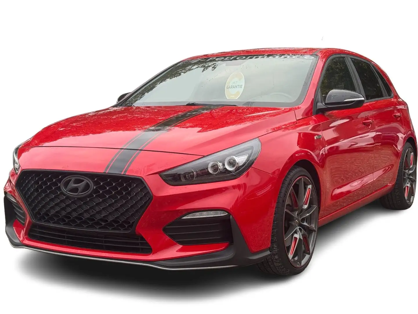 Hyundai i30 N Line DCT*LED*NAVI*ALCANTARA*CARPLAY*DAB* Rouge - 1