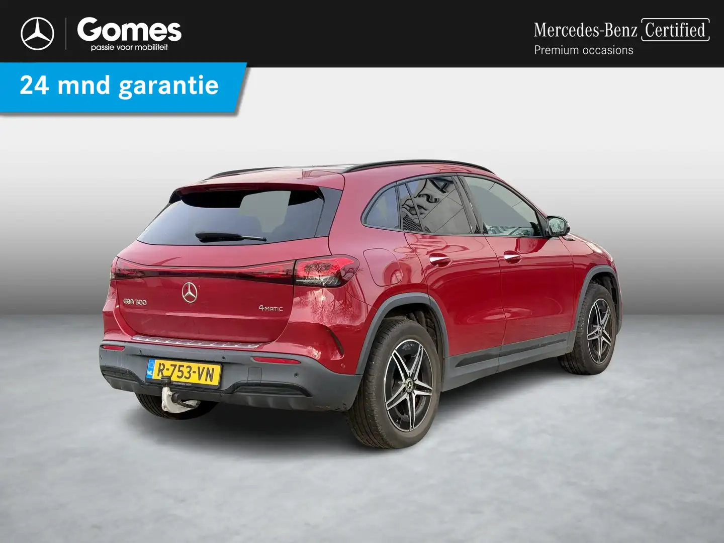 Mercedes-Benz EQA 300 4MATIC Business Solution AMG 67 kWh Rouge - 2