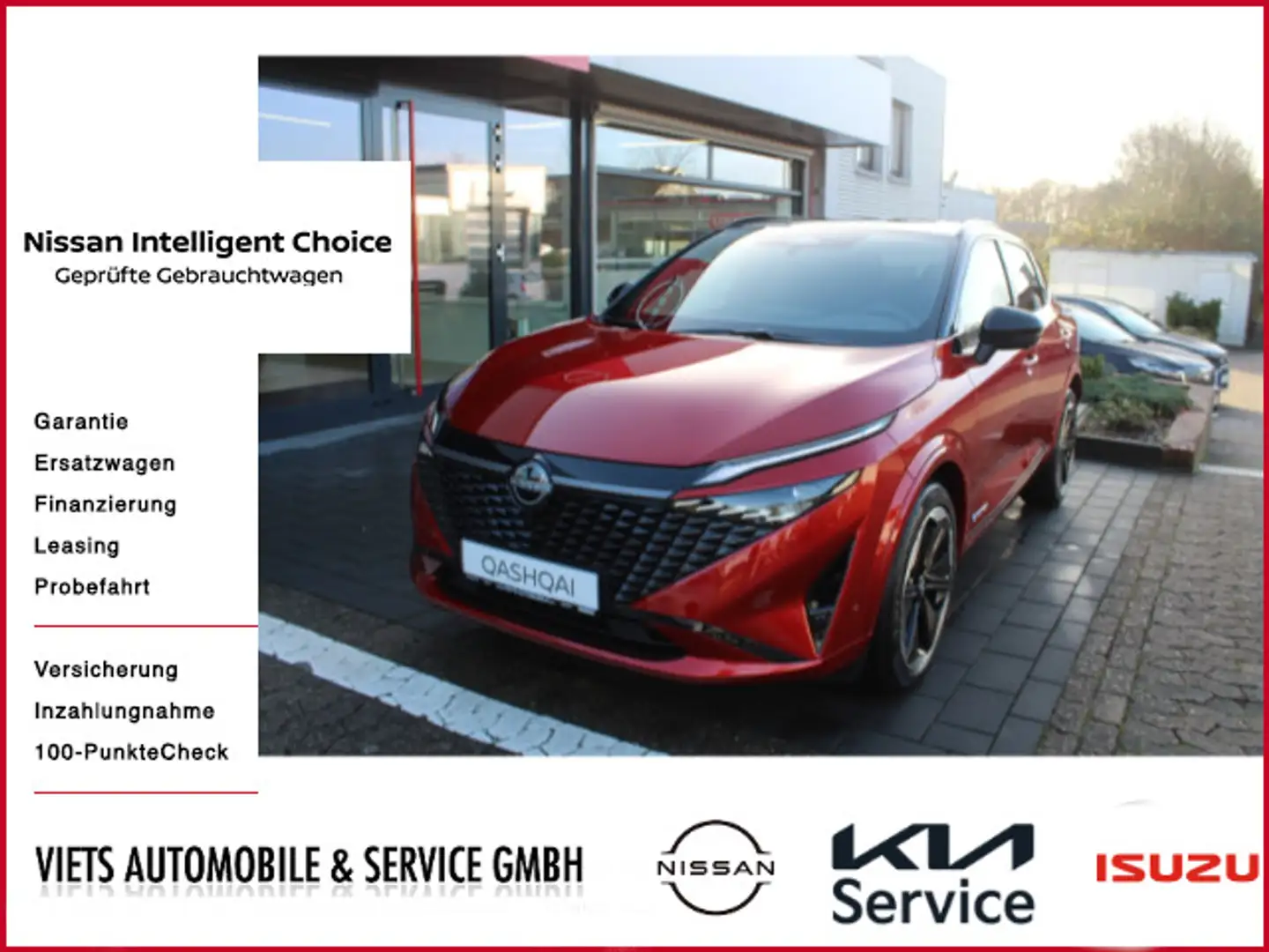 Nissan Qashqai 1.5 VC-T e-POWER N-DESIGN AT PGD BOSE Rojo - 1