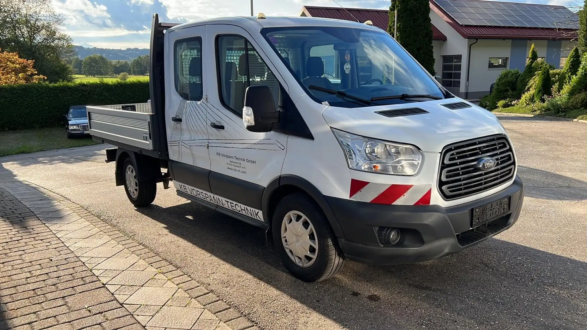 Ford Transit Pritsche 350 L2 Doppel Vollausstattung Weiß - 2