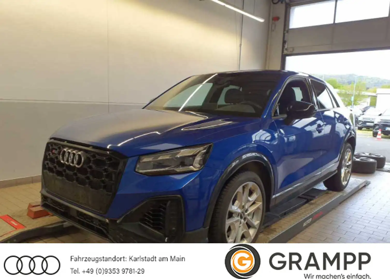 Audi SQ2 TFSI S-tronic +AHK+KAMERA+OPTIK+MATRIX+ Blau - 1
