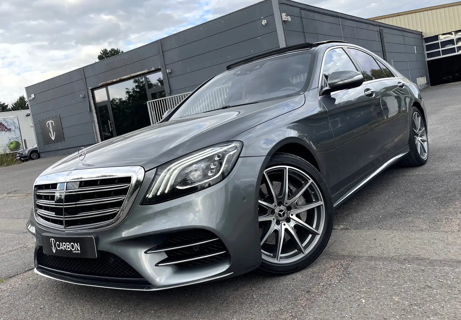 Mercedes-Benz S 400 d 4Matic Pack AMG BURMESTER/MULTIBEAM/SOFTCLOSE Grijs - 2