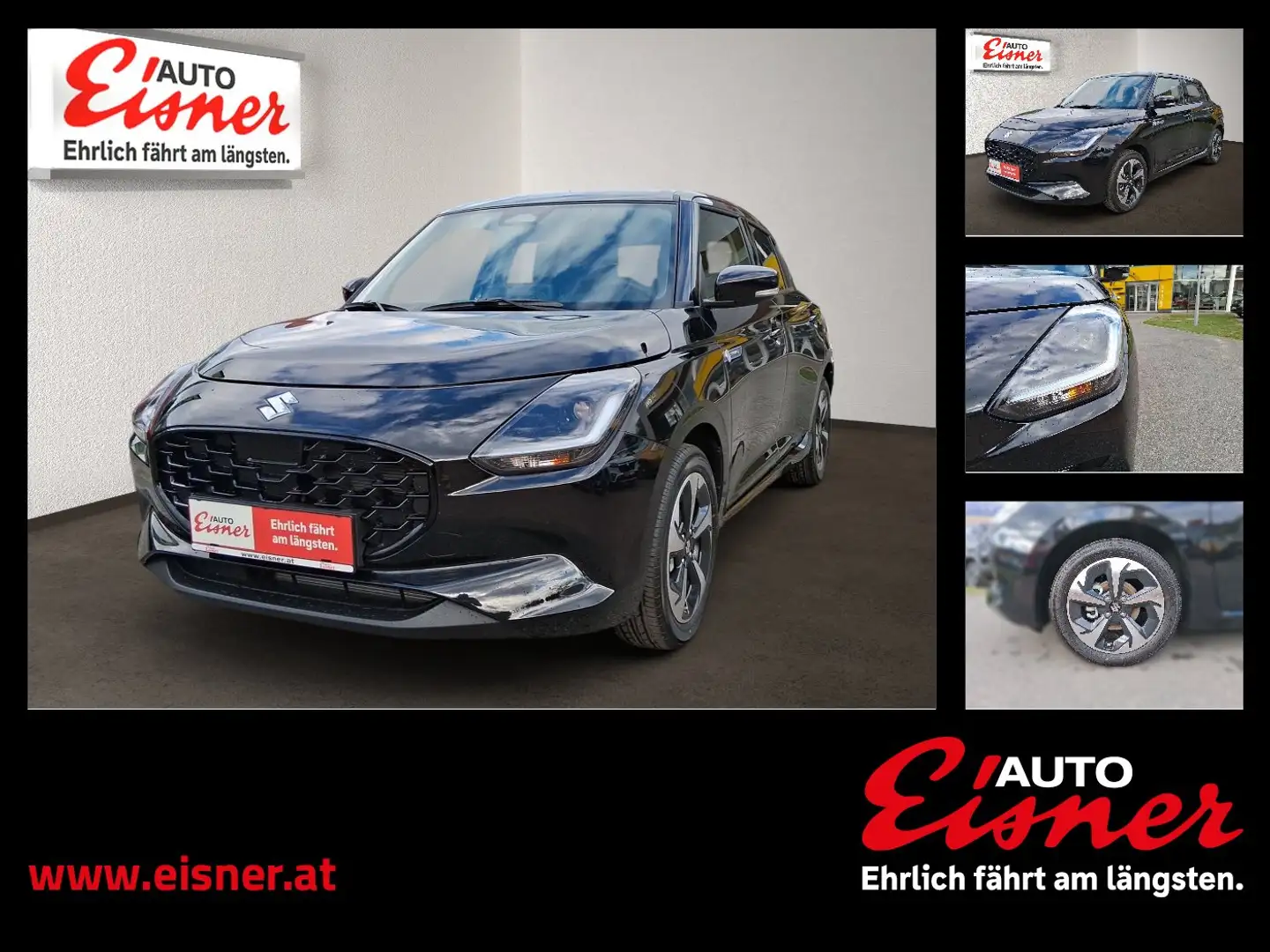 Suzuki Swift 1.2 GLX HYBRID L4V01 Flash Vollausstattung Schwarz - 1