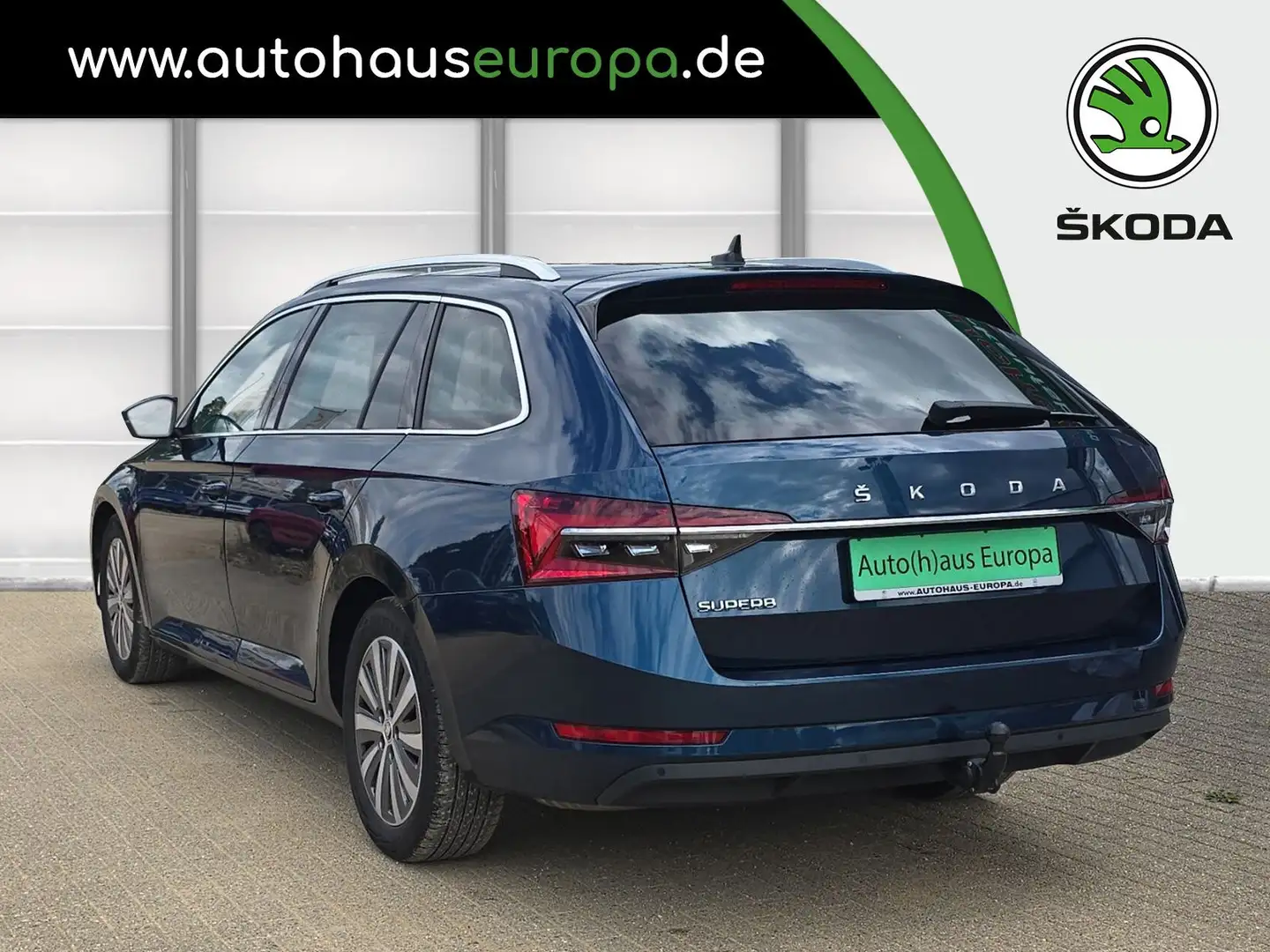 Skoda Superb Combi 1.5 TSI ACT Style AHK ACC Navi Virt.Cockpit Blau - 2
