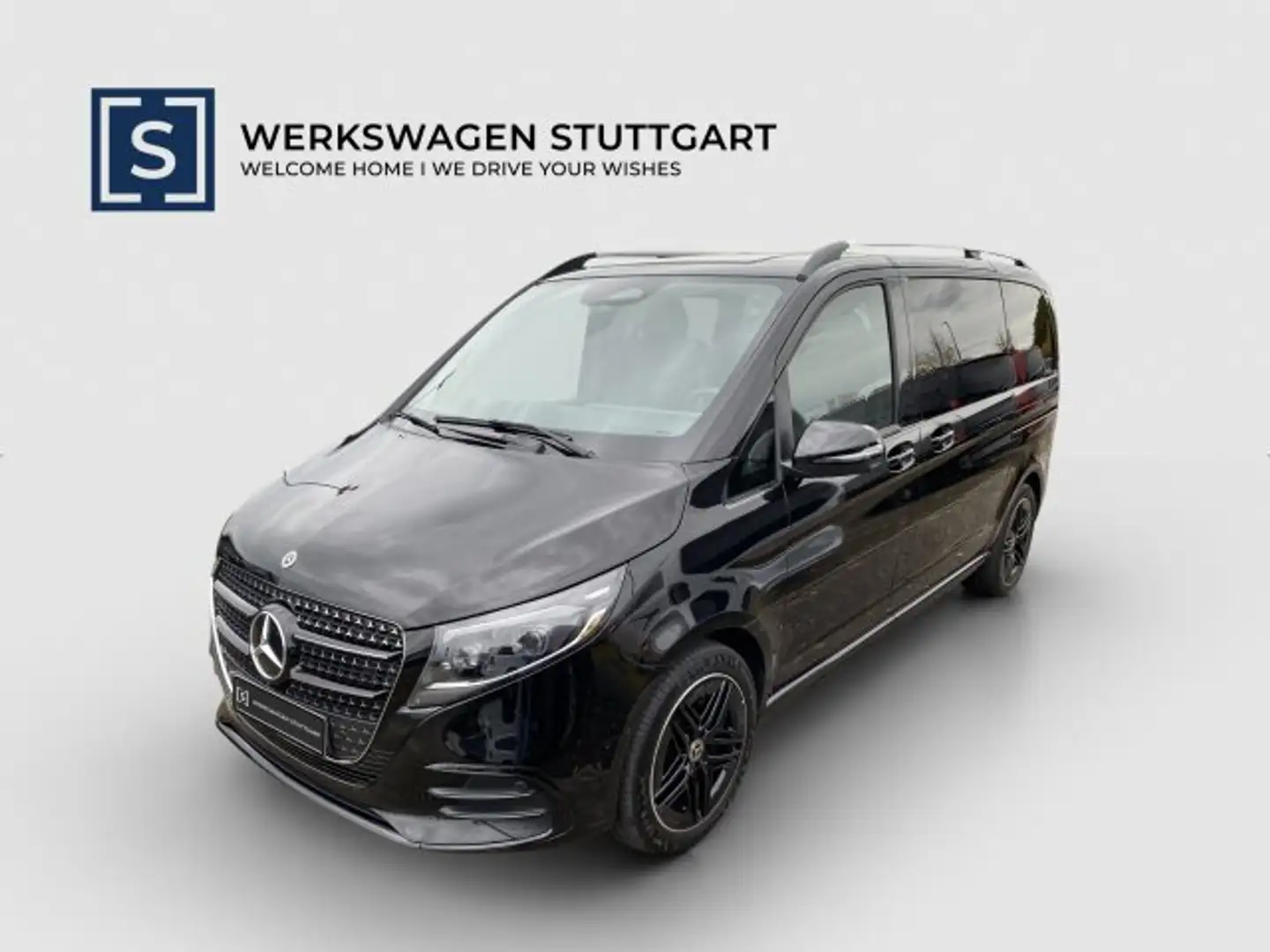 Mercedes-Benz V 250 V 250 d STYLE Kompakt AMG DISTRONIC AHK 8-SITZER Schwarz - 1