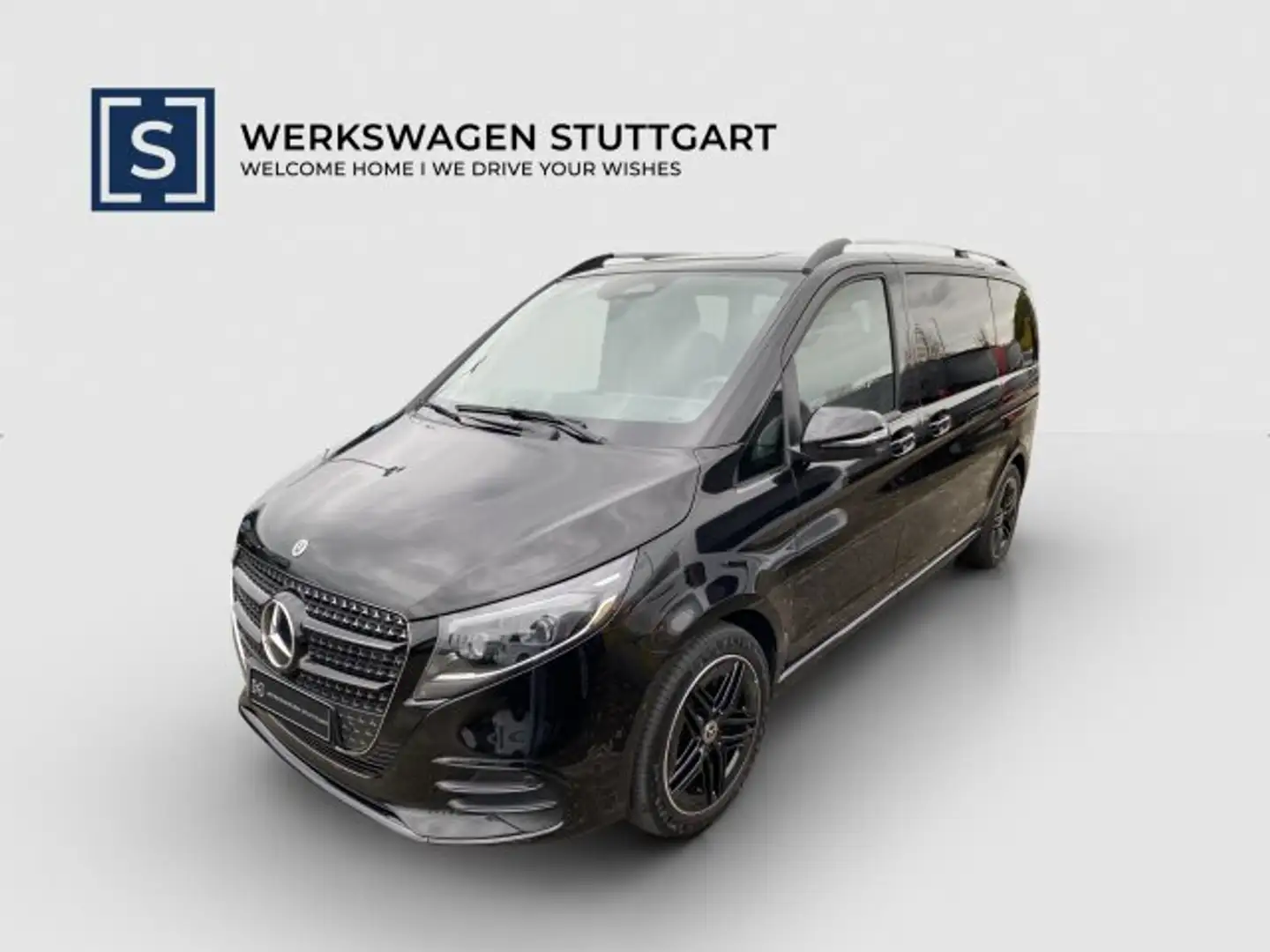 Mercedes-Benz V 250 V 250 d STYLE Kompakt AMG DISTRONIC AHK 8-SITZER Schwarz - 2