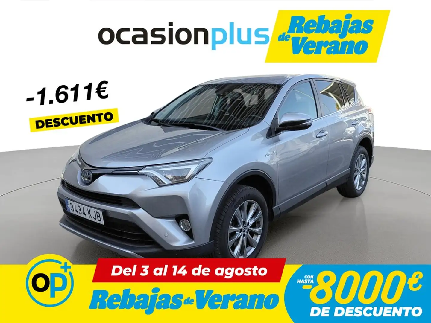 Toyota RAV 4 2.5 hybrid 2WD Advance Gris - 1