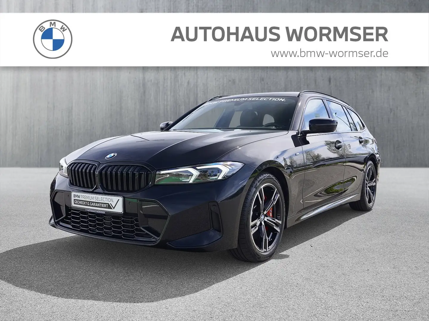 BMW 320 d Touring M Sportpaket HK HiFi DAB LED Shz Schwarz - 1