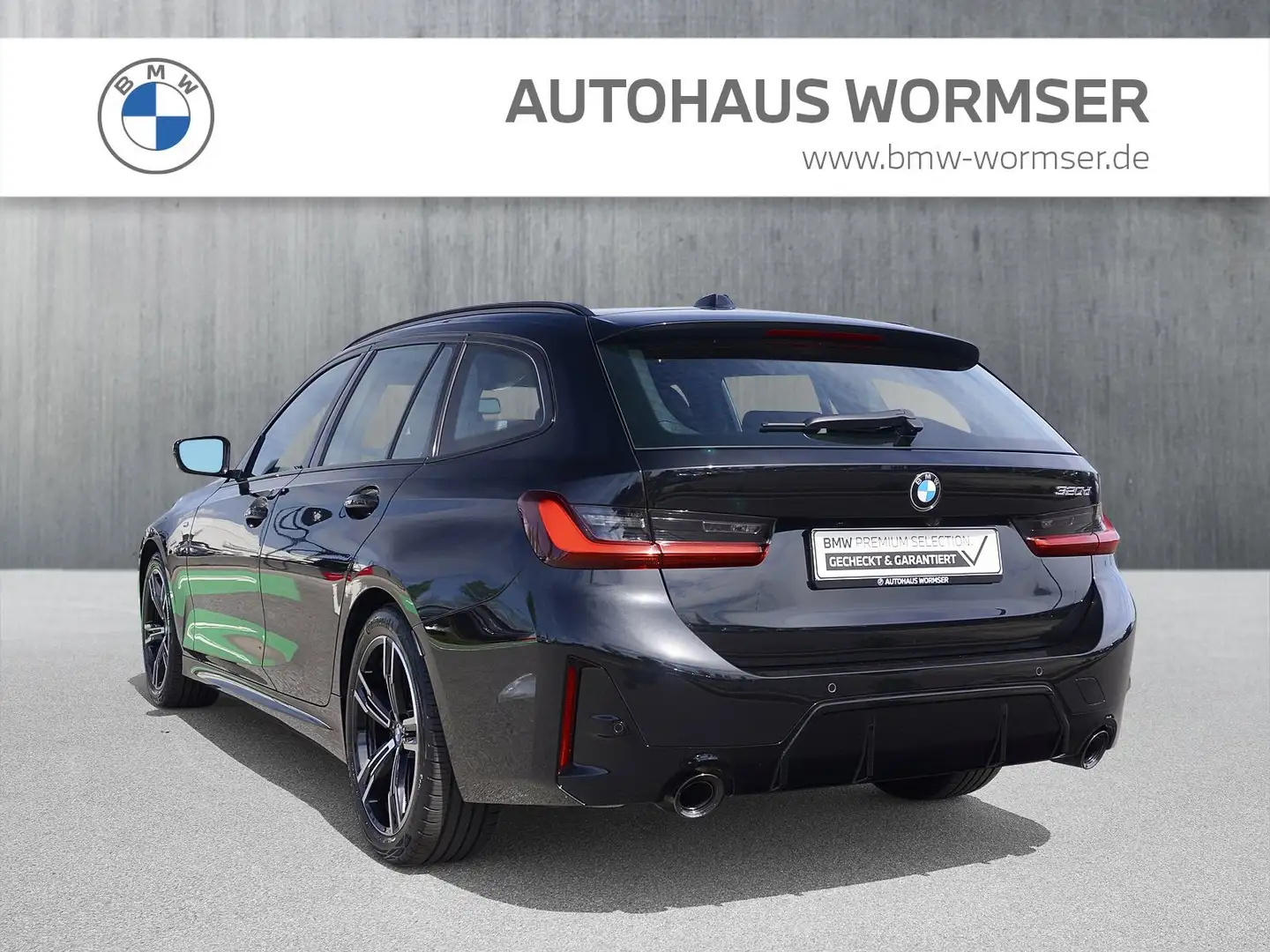 BMW 320 d Touring M Sportpaket HK HiFi DAB LED Shz Schwarz - 2