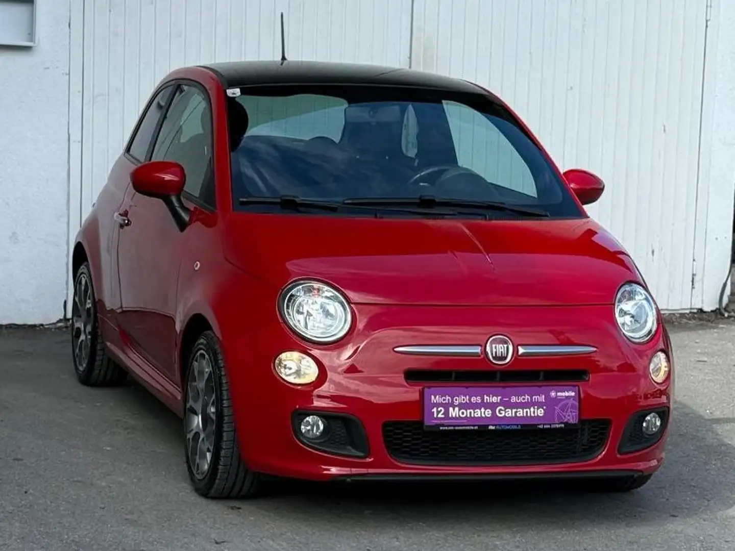 Fiat 500 S Rot - 1